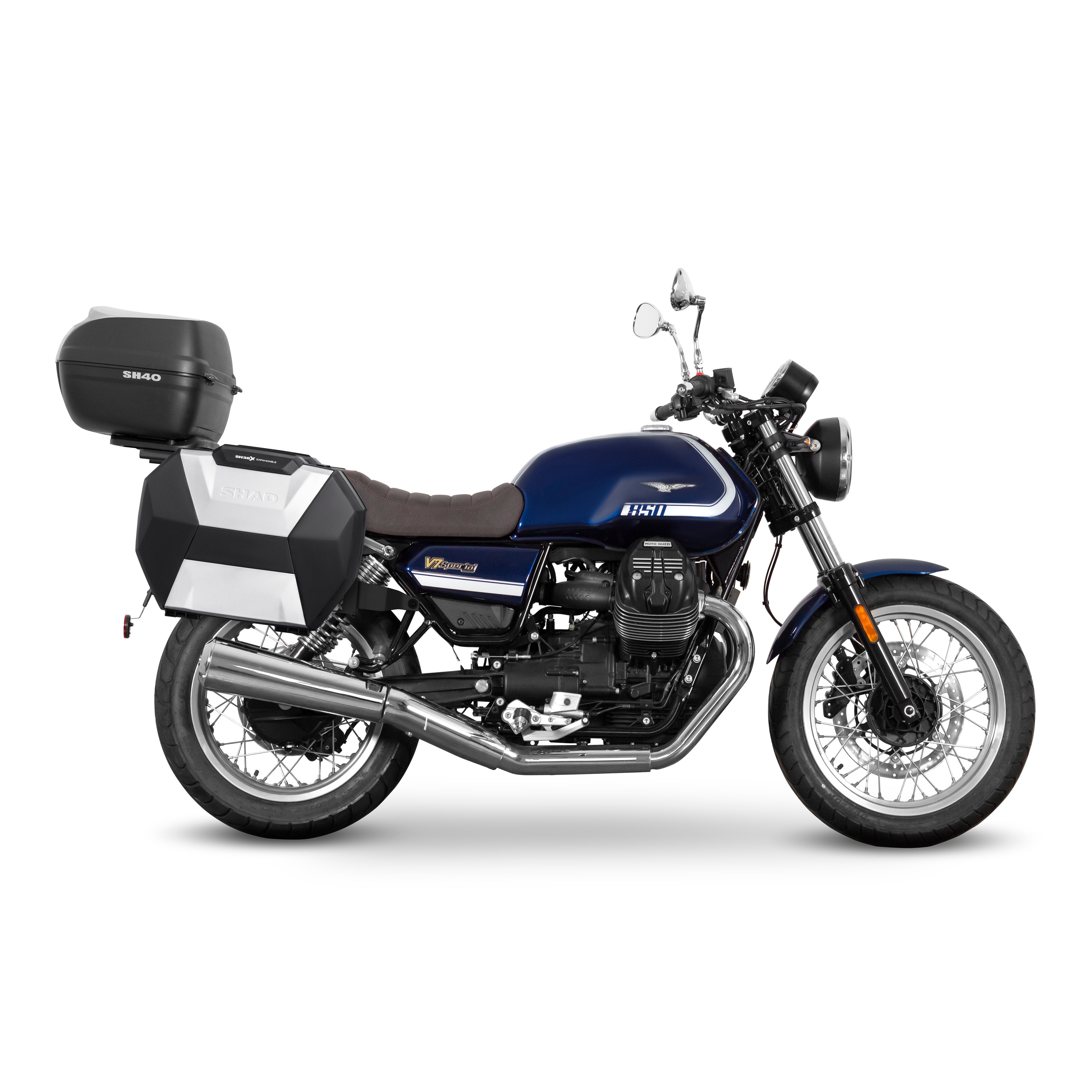 3P sistemos šoninio krepšio tvirtinimo rinkinys MOTO GUZZI V7 SPECIAL/STONE/CORSA