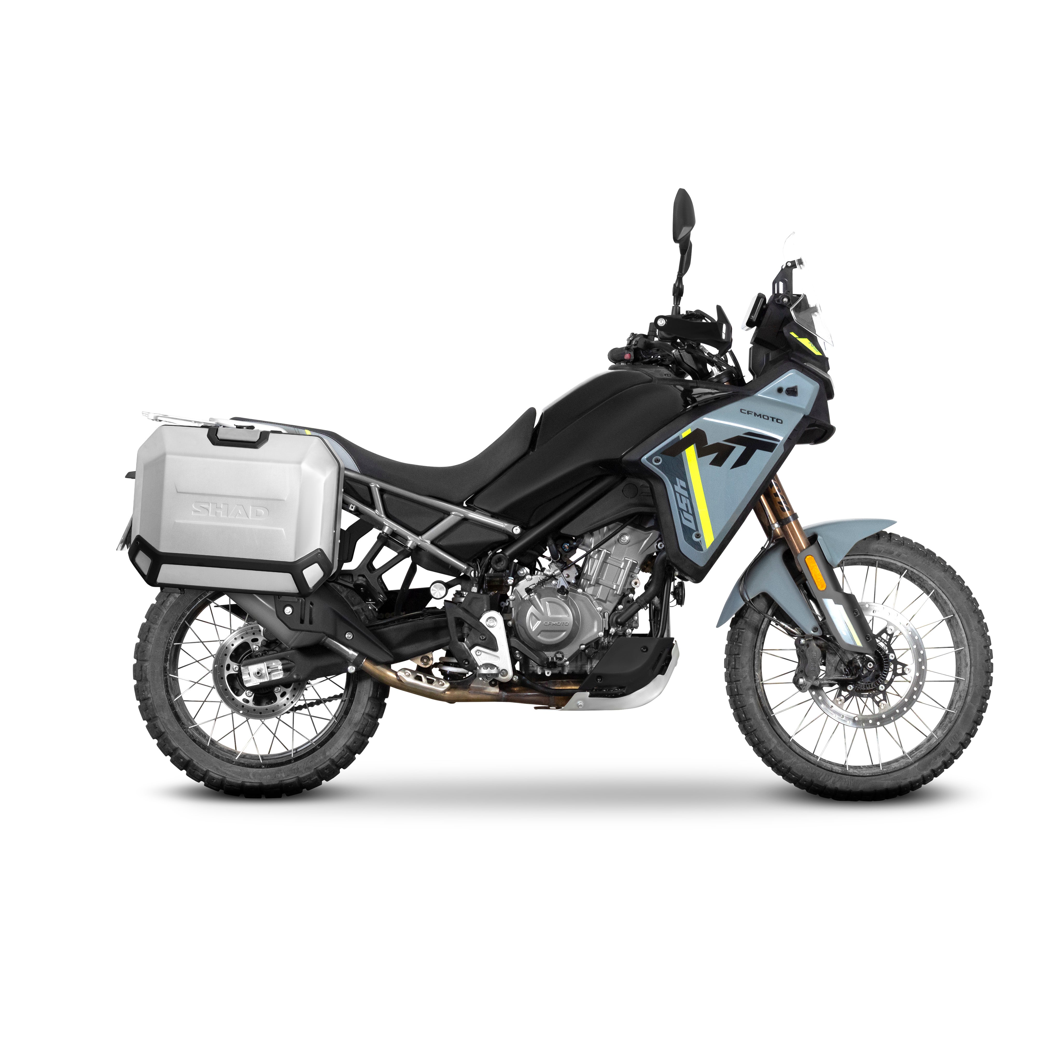 4P sistemos šoninio krepšio tvirtinimo rinkinys CF MOTO 450 MT