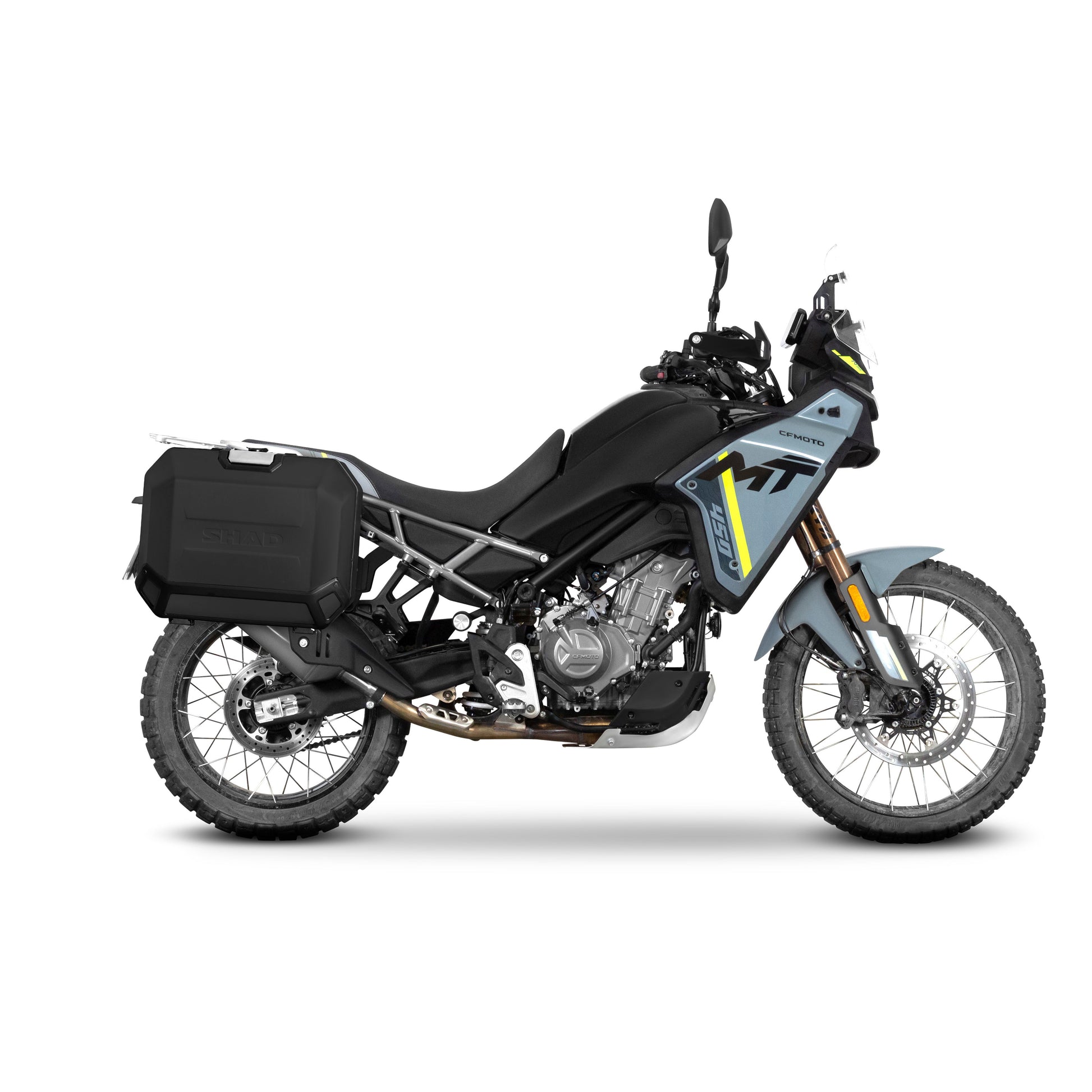 4P sistemos šoninio krepšio tvirtinimo rinkinys CF MOTO 450 MT