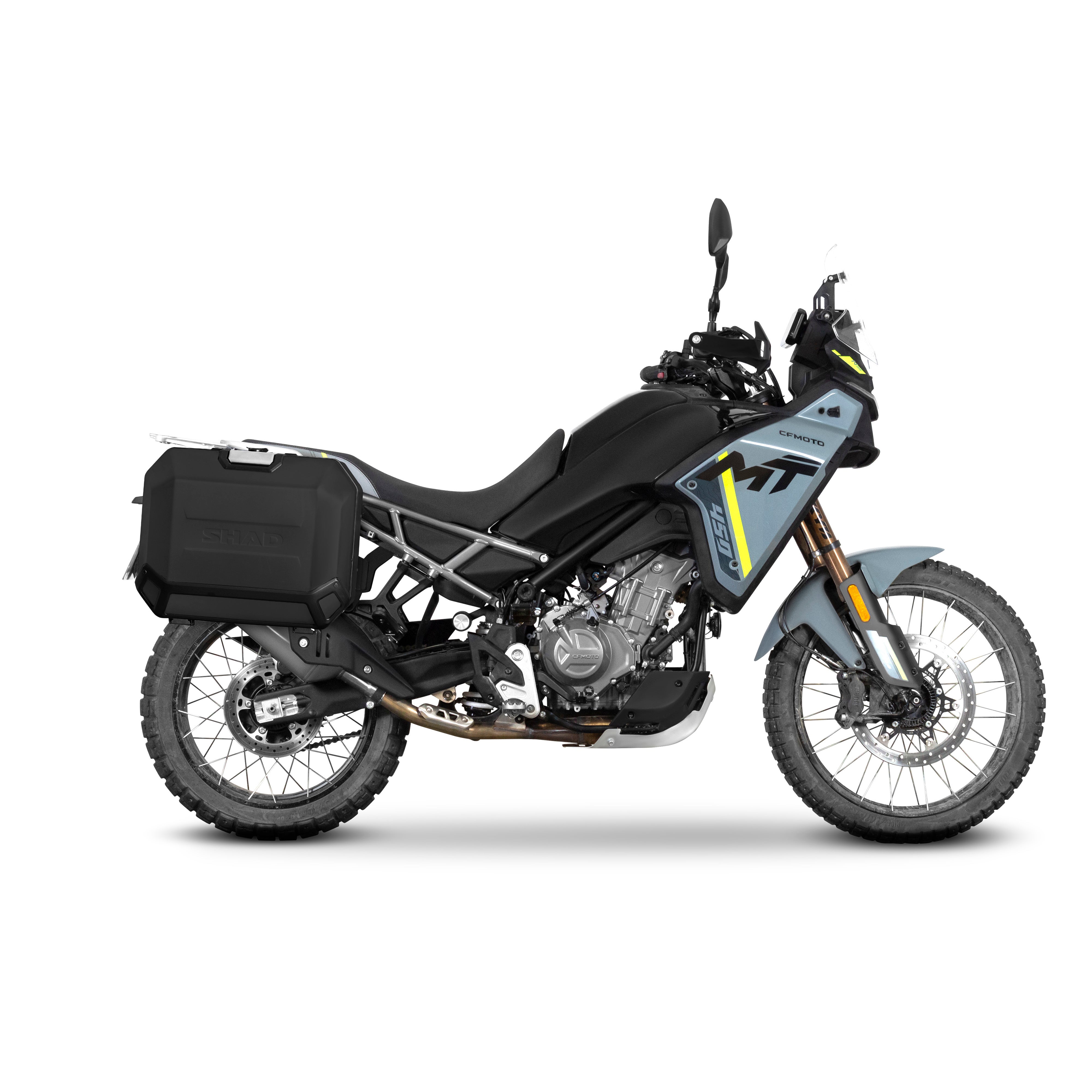 4P sistemos šoninio krepšio tvirtinimo rinkinys CF MOTO 450 MT
