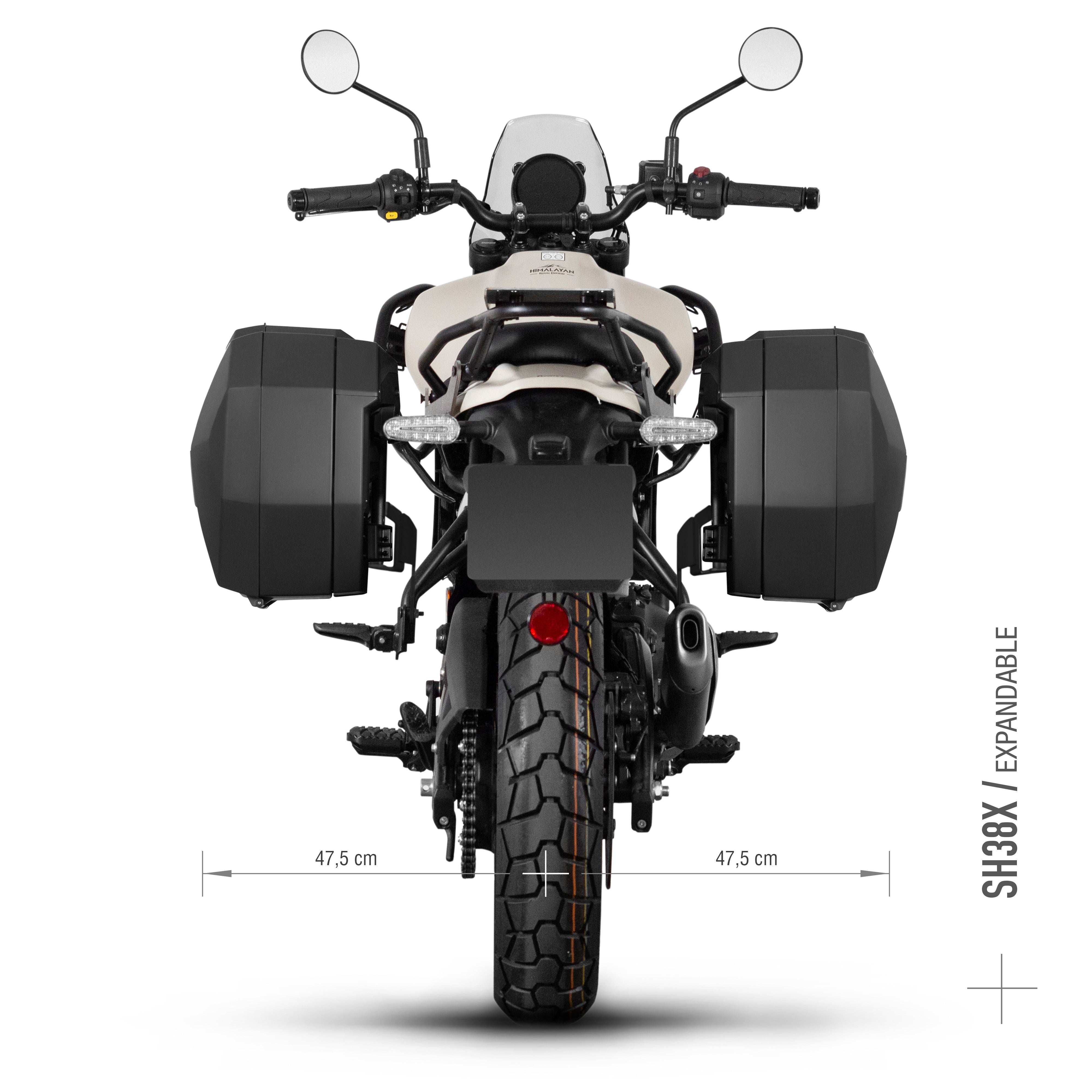 3P sistemos šoninio krepšio tvirtinimo rinkinys ROYAL ENFIELD HIMALAYAN 450