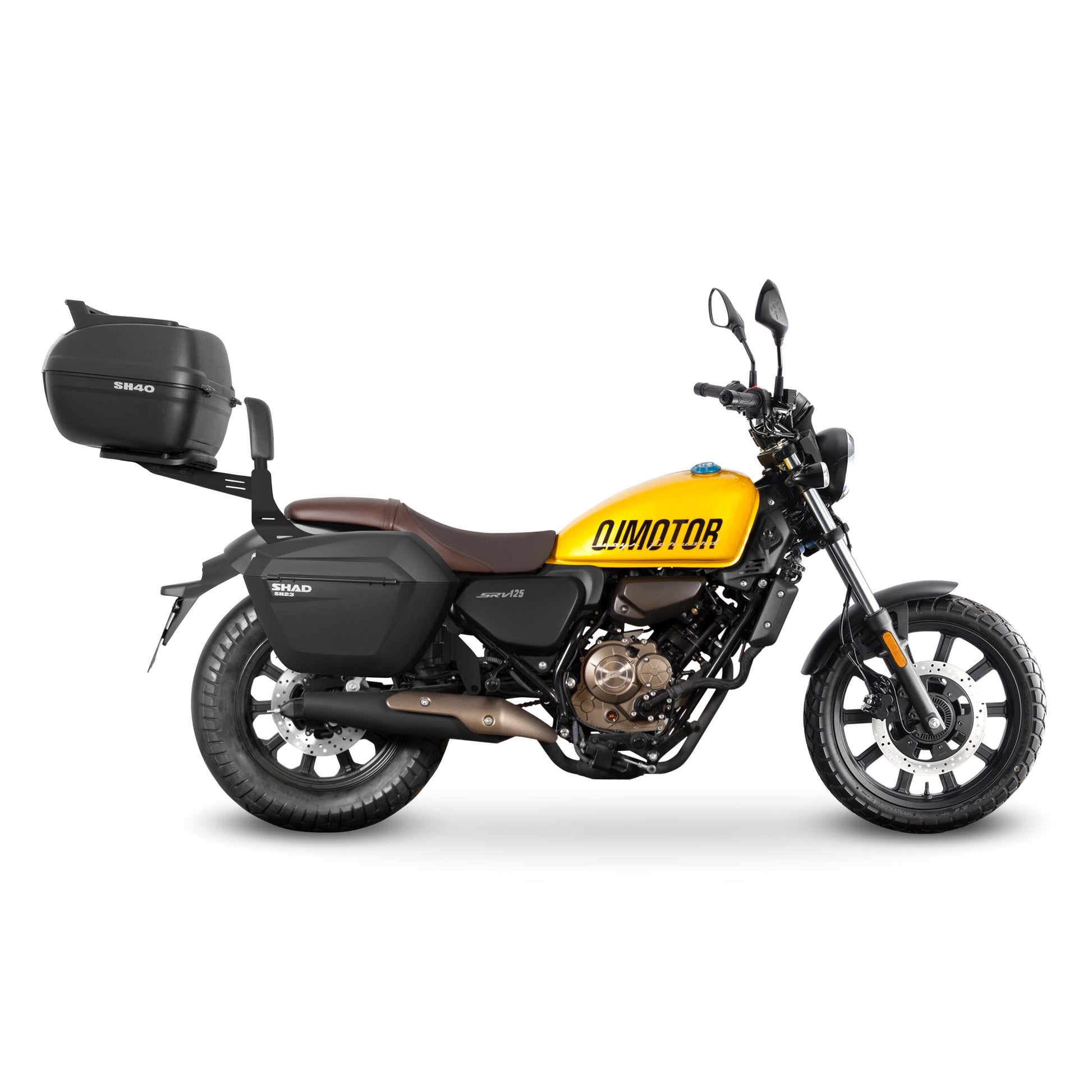 3P sistemos šoninio krepšio tvirtinimo rinkinys QJ MOTOR SRV 125