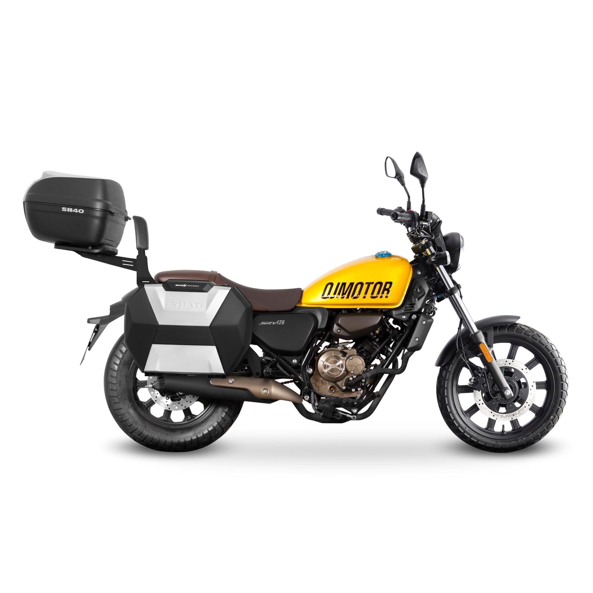 3P sistemos šoninio krepšio tvirtinimo rinkinys QJ MOTOR SRV 125