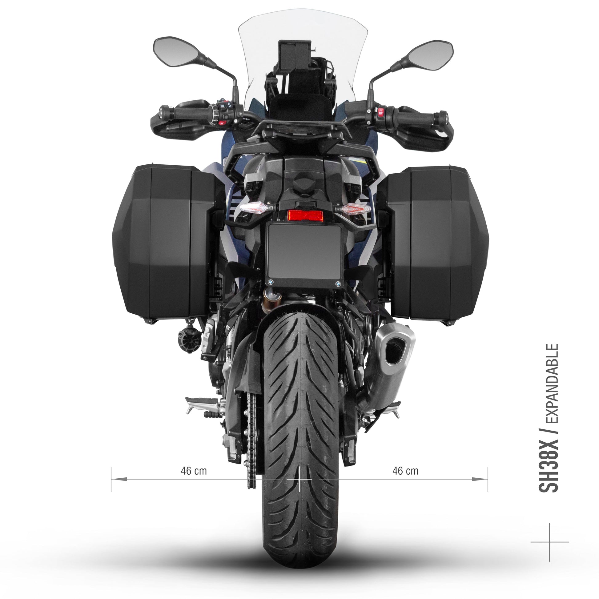 3P sistemos šoninio krepšio tvirtinimo rinkinys BMW S1000XR
