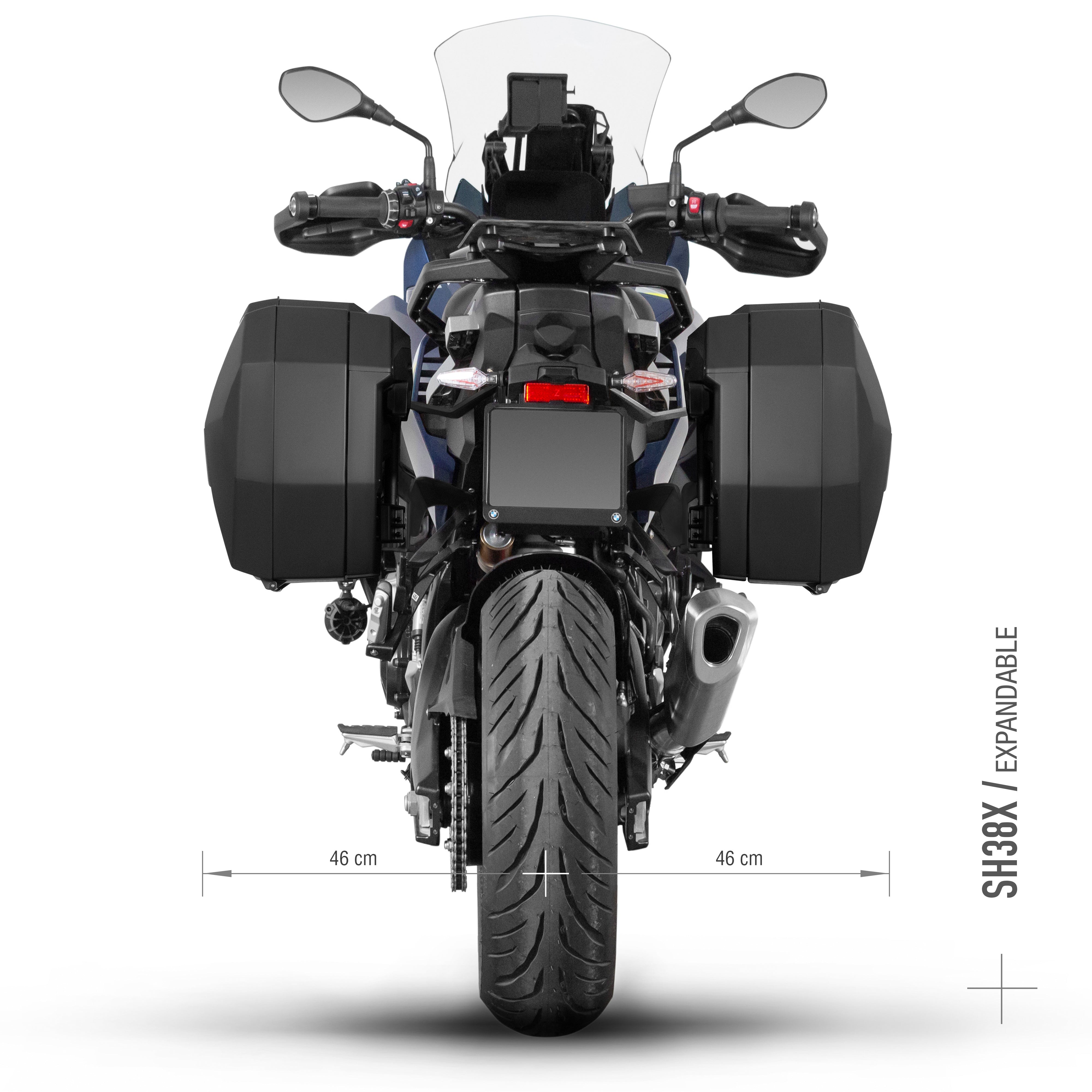3P sistemos šoninio krepšio tvirtinimo rinkinys BMW S1000XR