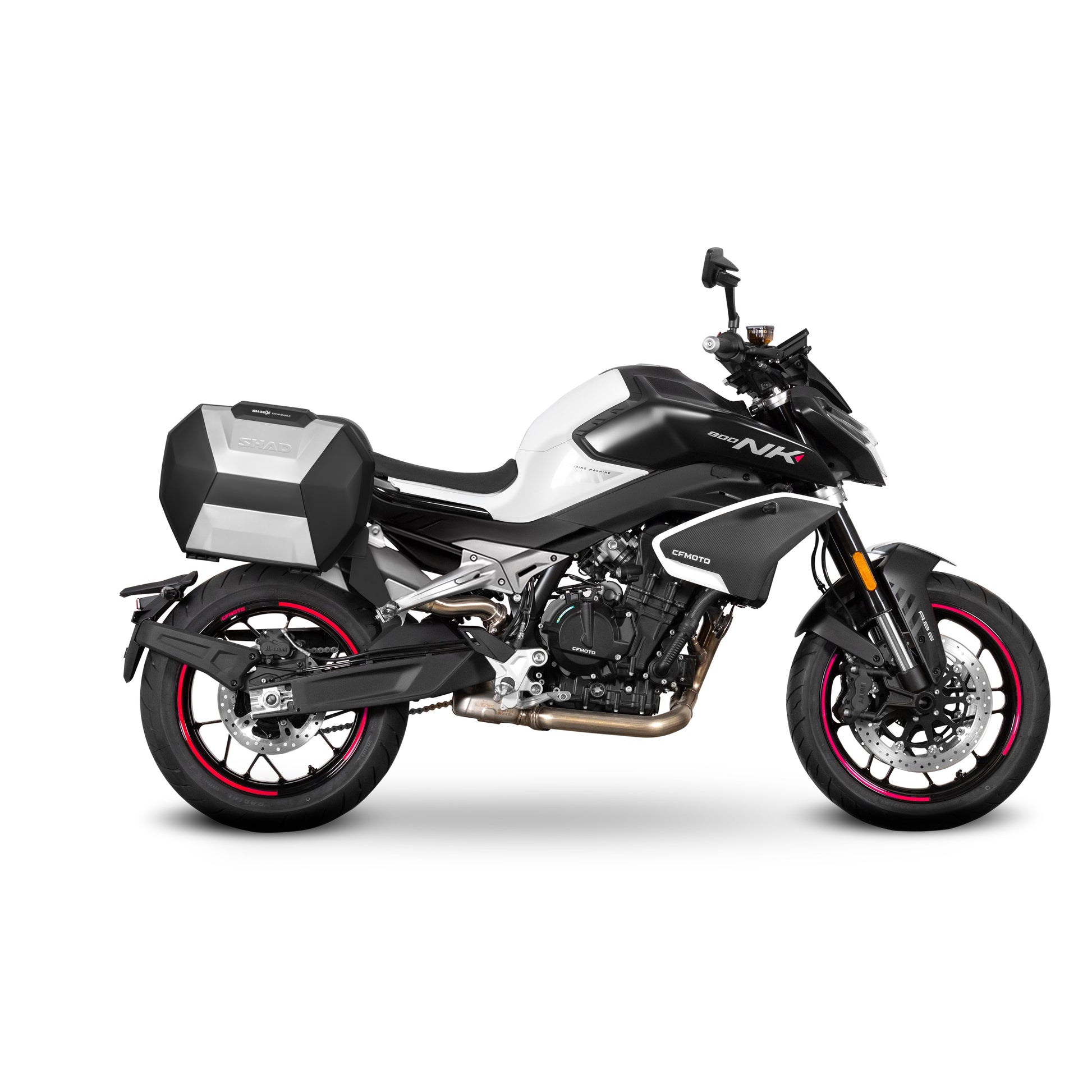 3P sistemos šoninio krepšio tvirtinimo rinkinys CF MOTO 800 NK/SPORT/ADVANCED