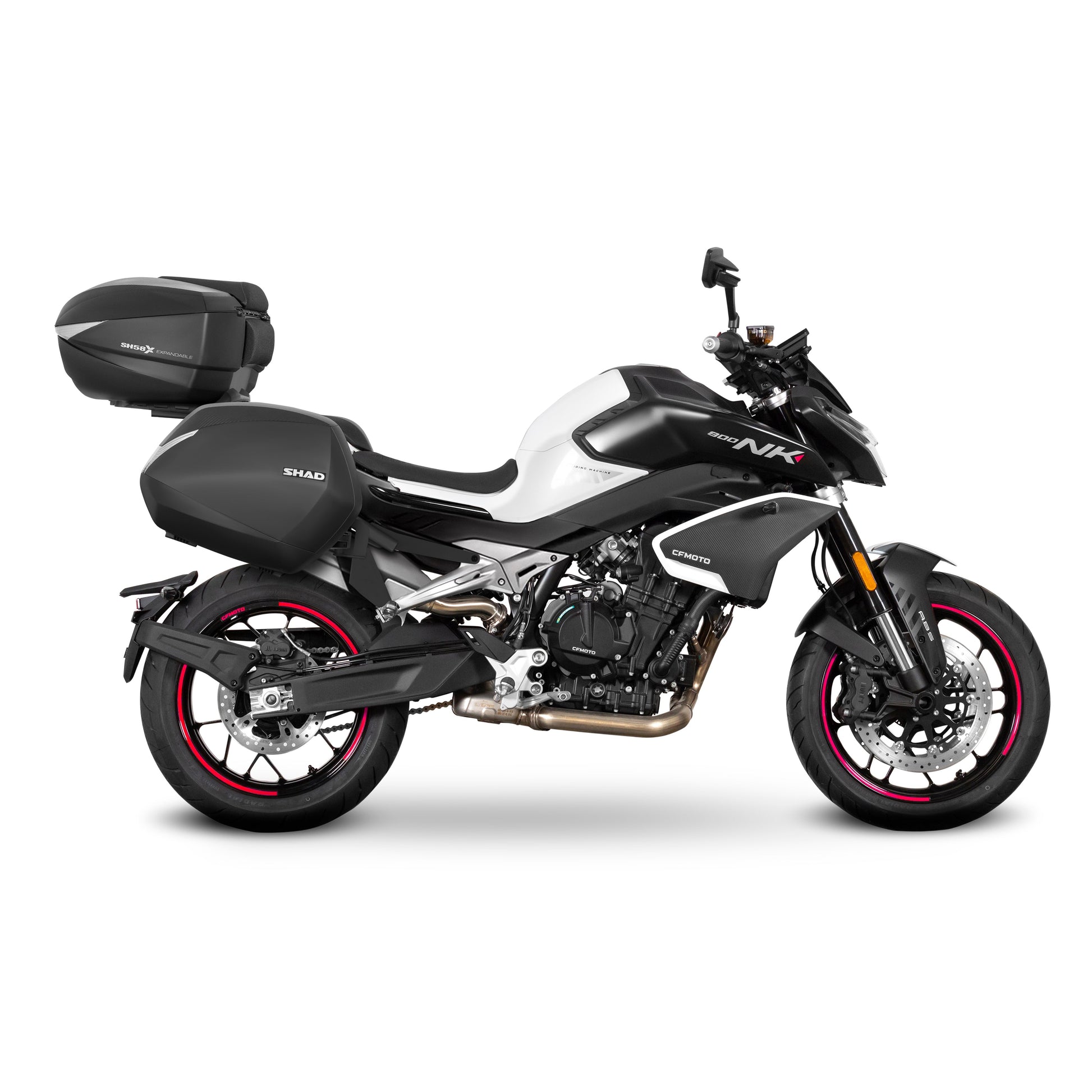 3P sistemos šoninio krepšio tvirtinimo rinkinys CF MOTO 800 NK/SPORT/ADVANCED