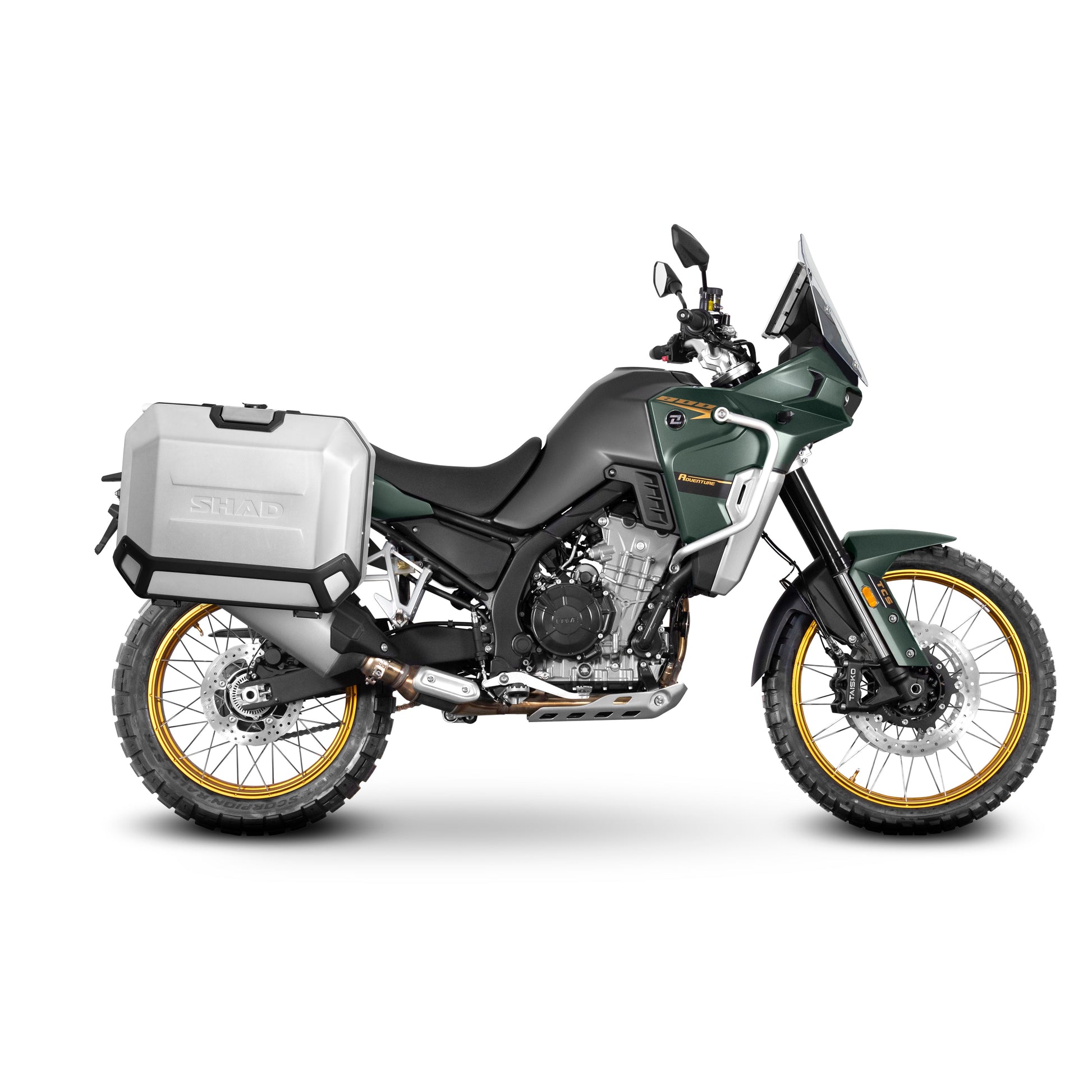 4P sistemos šoninio krepšio tvirtinimo rinkinys KOVE 800 X ADVENTURE