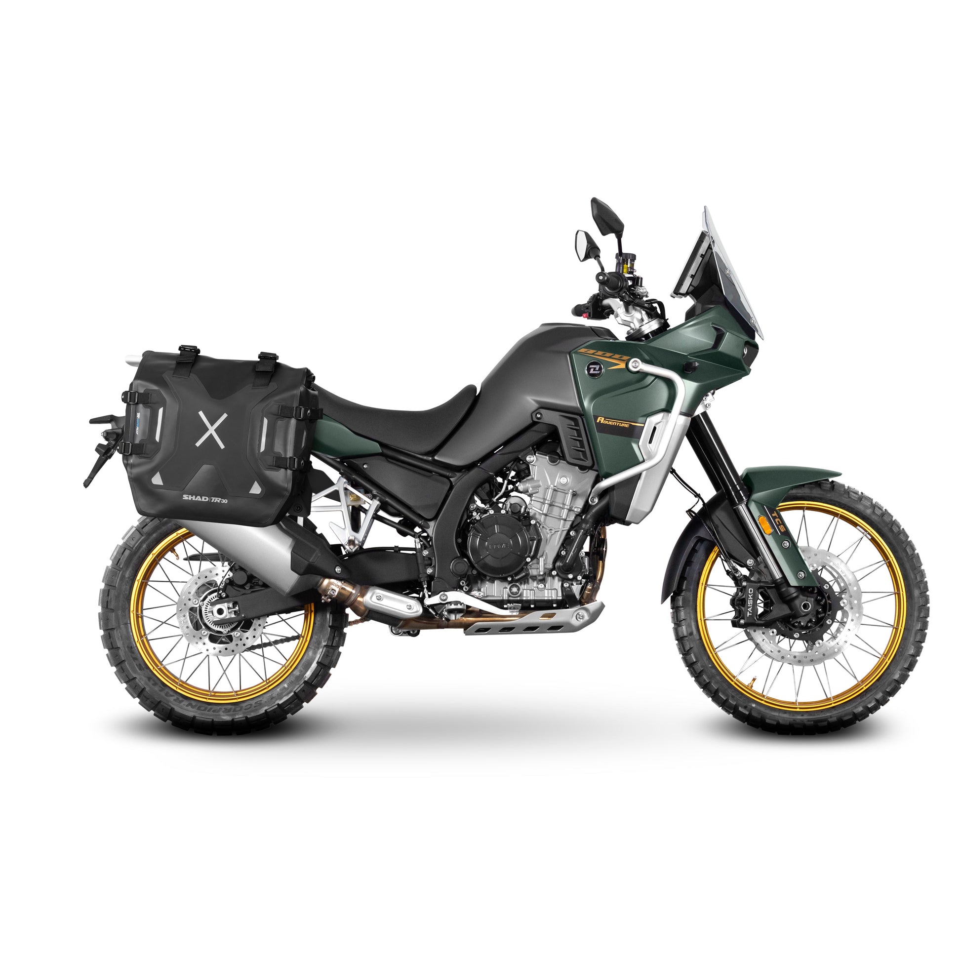 4P sistemos šoninio krepšio tvirtinimo rinkinys KOVE 800 X ADVENTURE