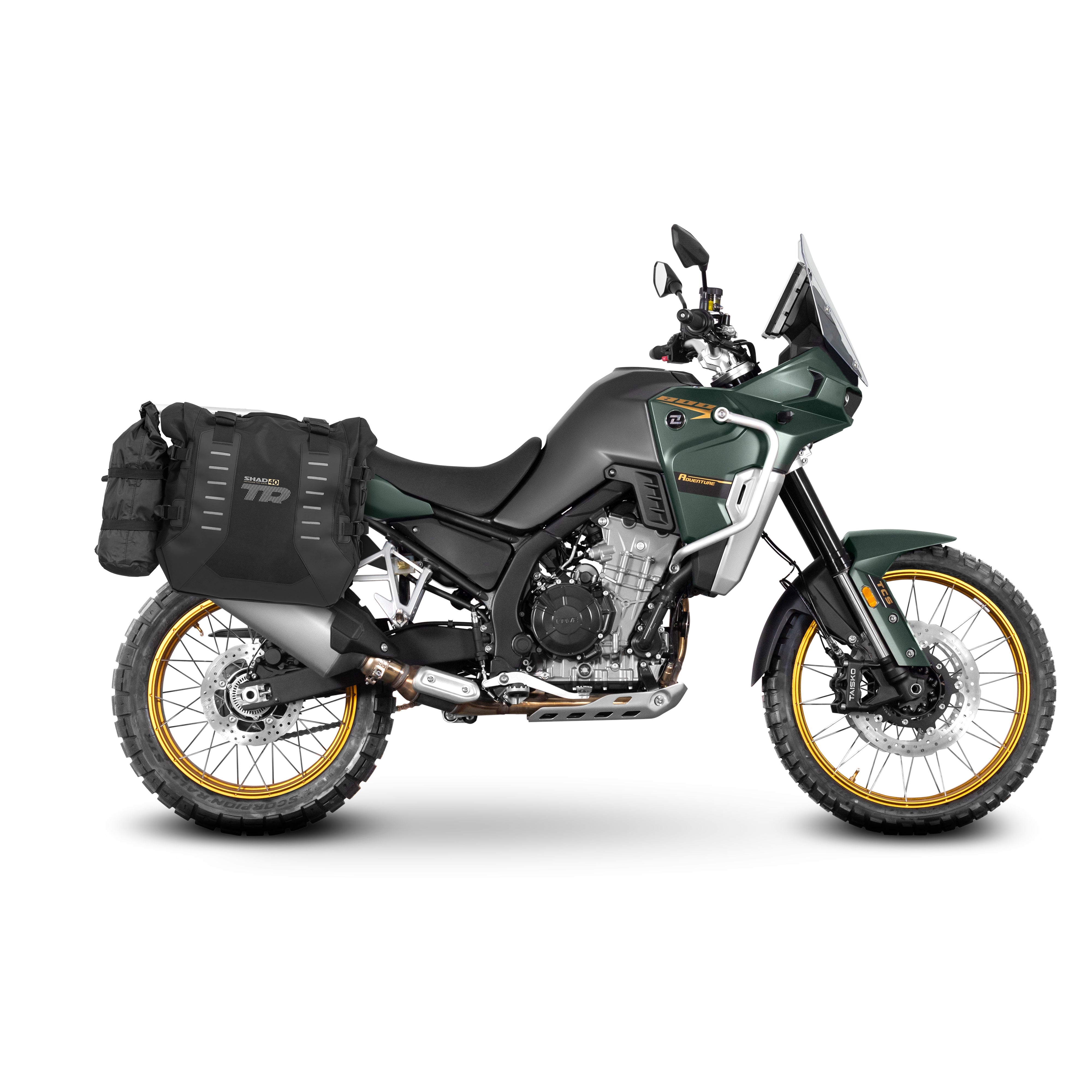 4P sistemos šoninio krepšio tvirtinimo rinkinys KOVE 800 X ADVENTURE