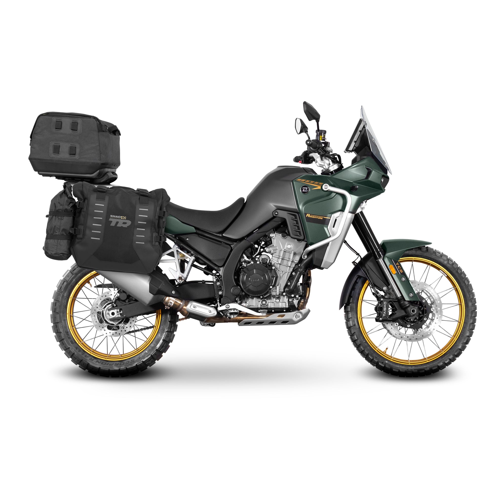4P sistemos šoninio krepšio tvirtinimo rinkinys KOVE 800 X ADVENTURE