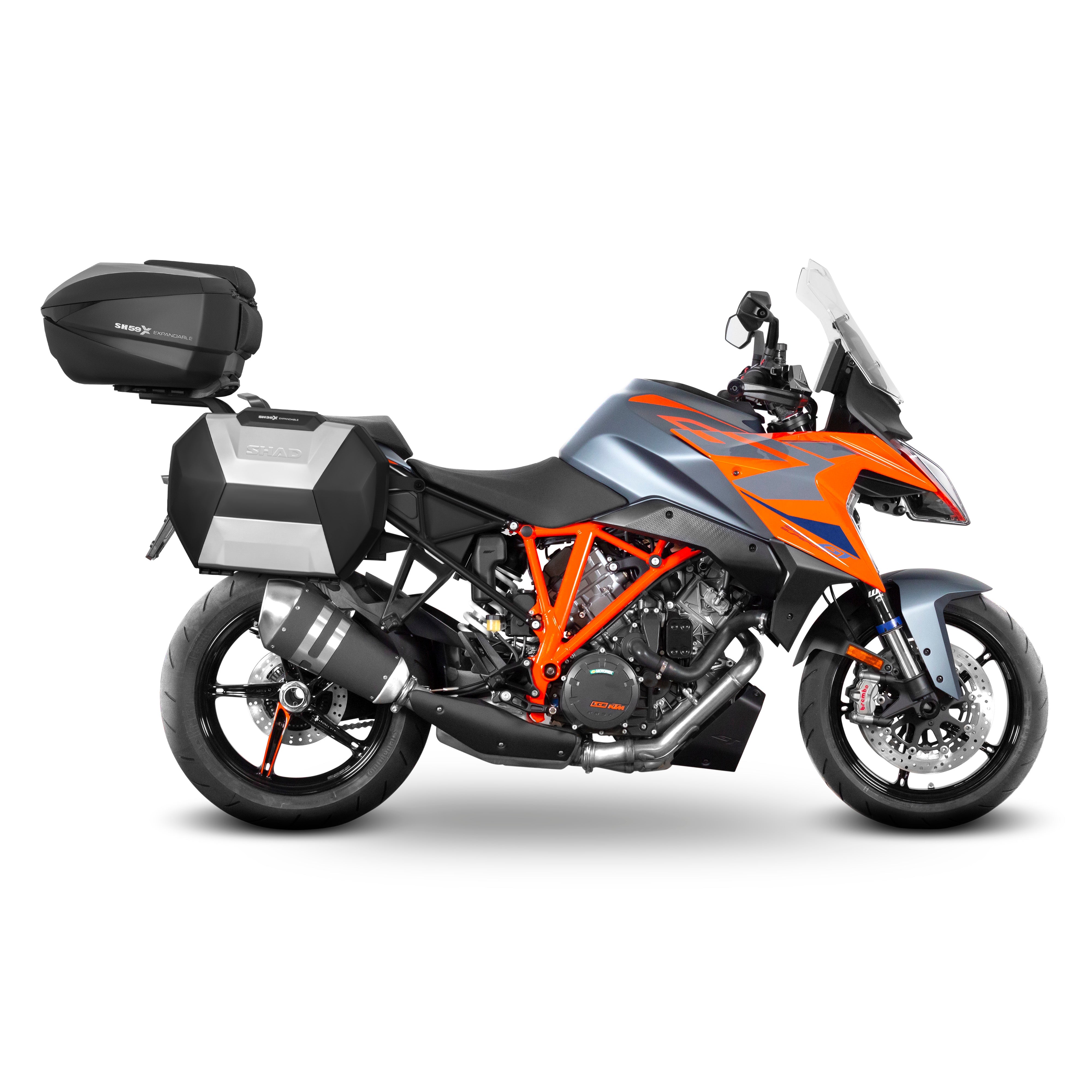 3P sistemos šoninio krepšio tvirtinimo rinkinys KTM 1290 SUPER DUKE GT