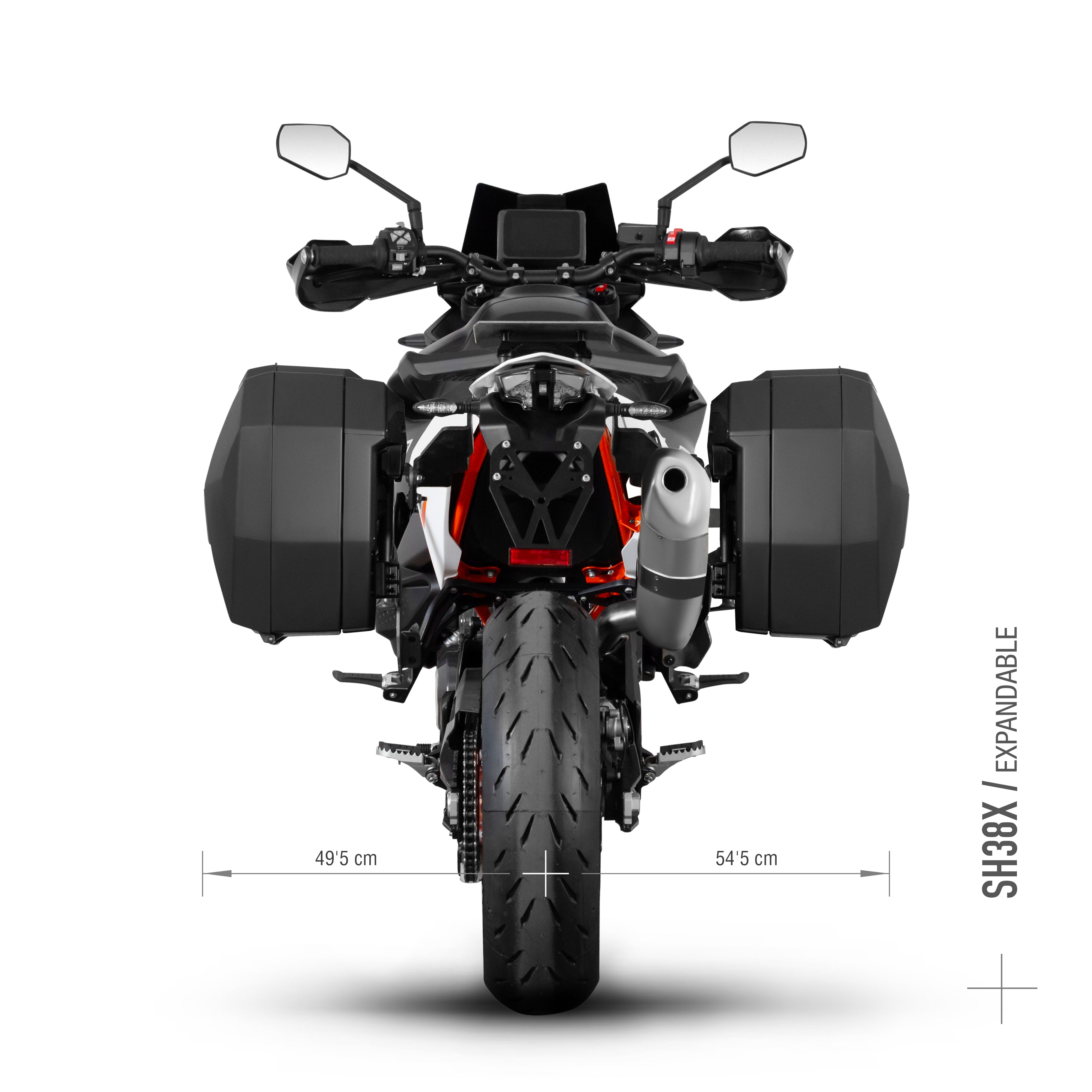 3P sistemos šoninio krepšio tvirtinimo rinkinys KTM 790/890 ADVENTURE / 890 SMT