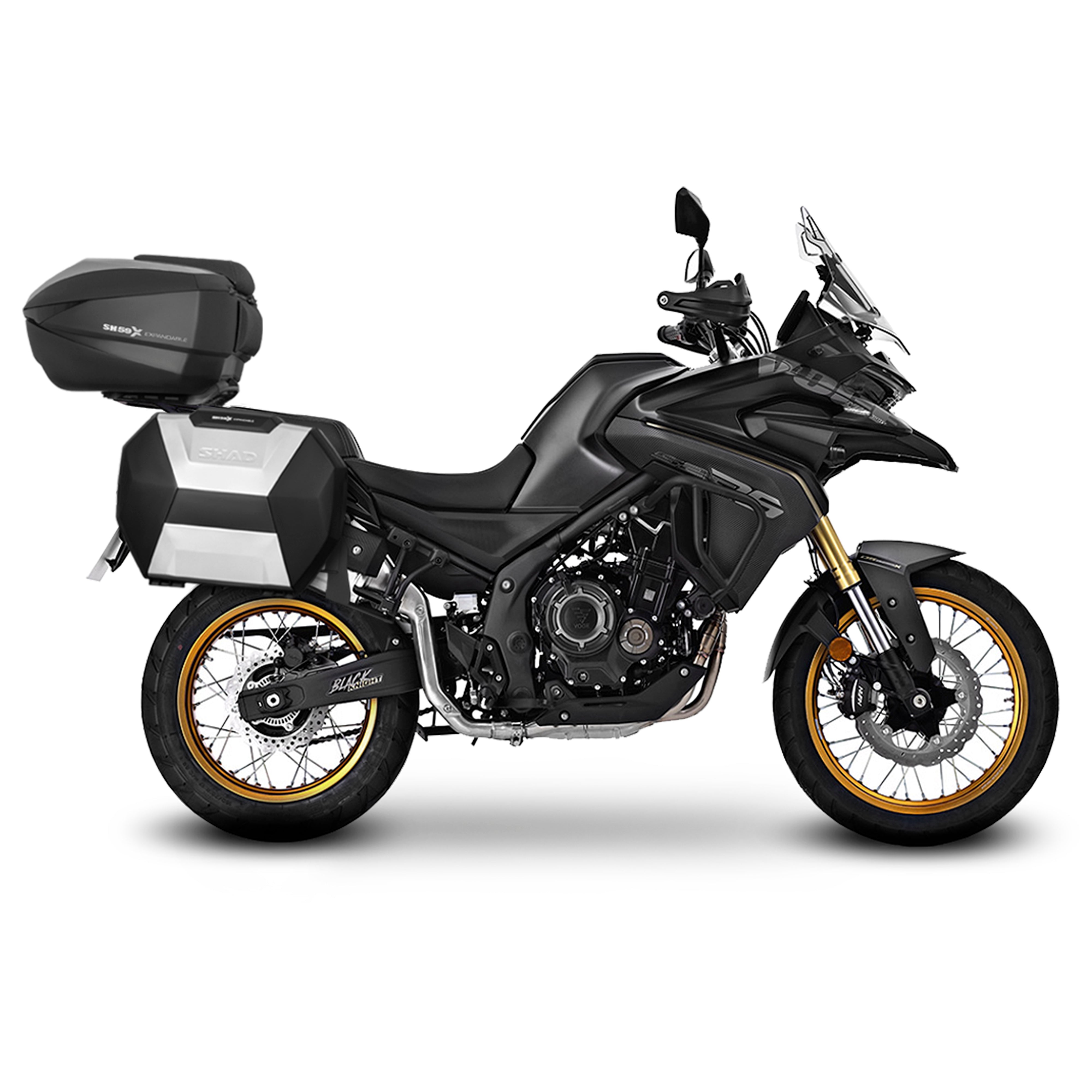 Top cases tvirtinimo rinkinys VOGE DSX 525 BLACK KNIGHT/DSX625/DS800 RALLY