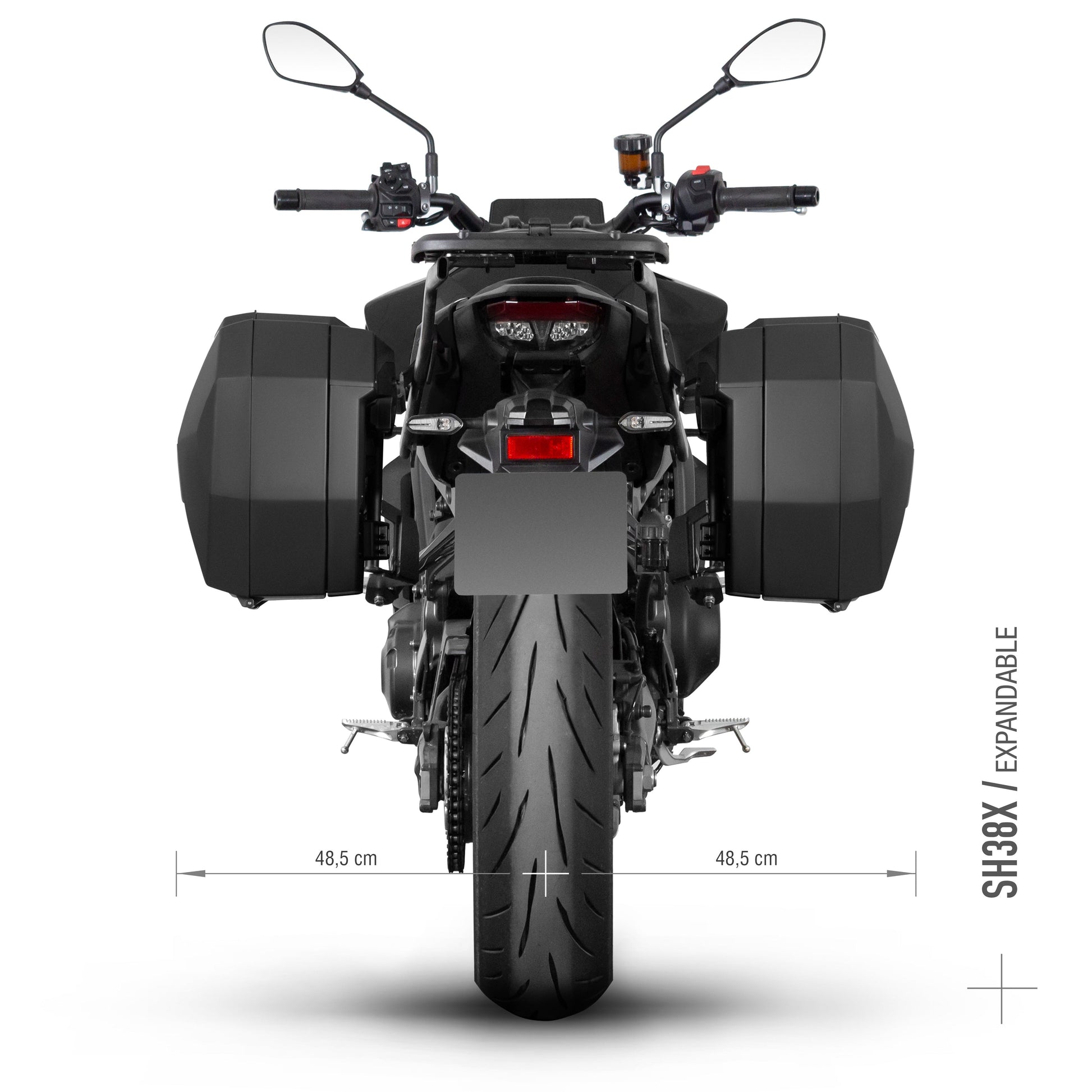 3P sistemos šoninio krepšio tvirtinimo rinkinys YAMAHA MT09