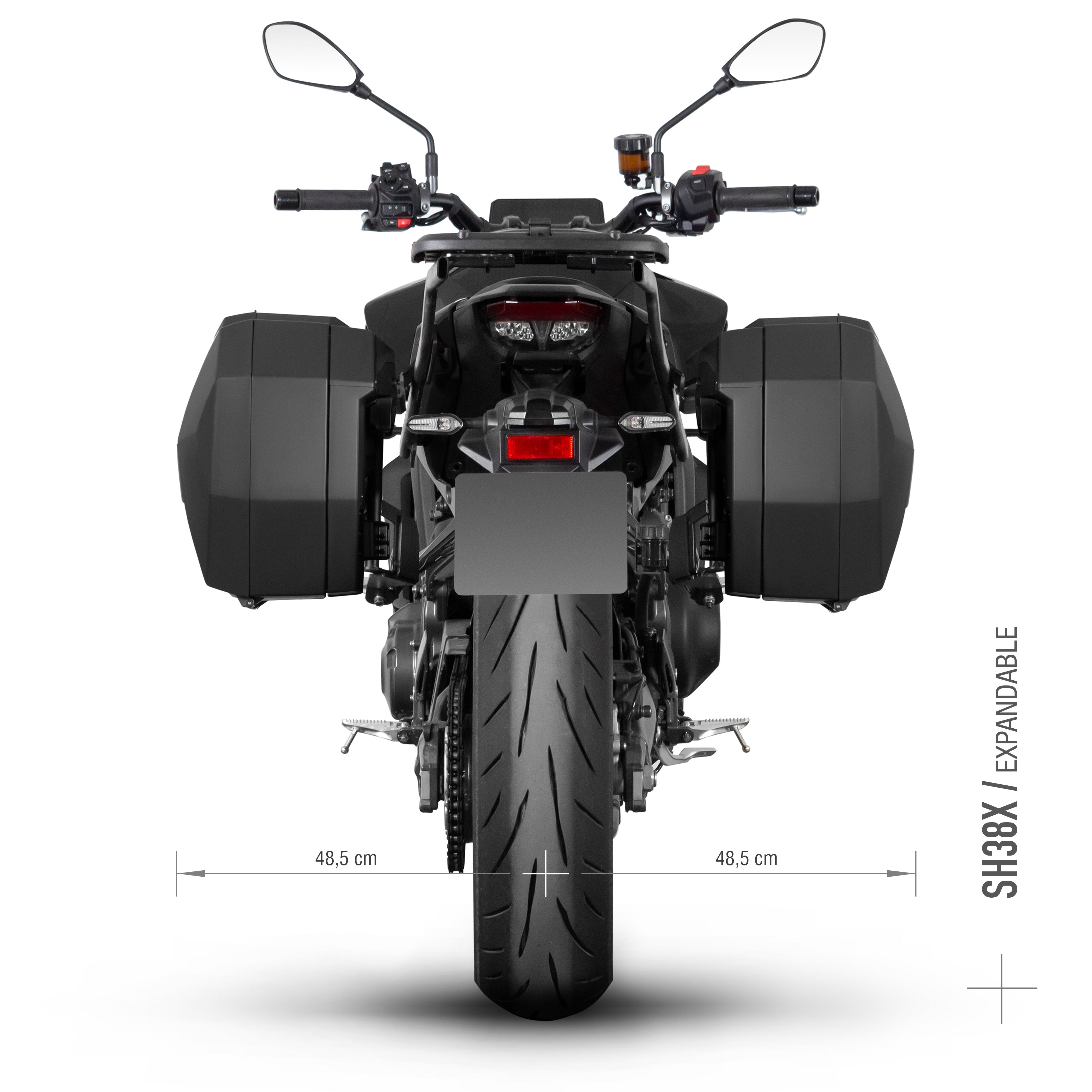 3P sistemos šoninio krepšio tvirtinimo rinkinys YAMAHA MT09