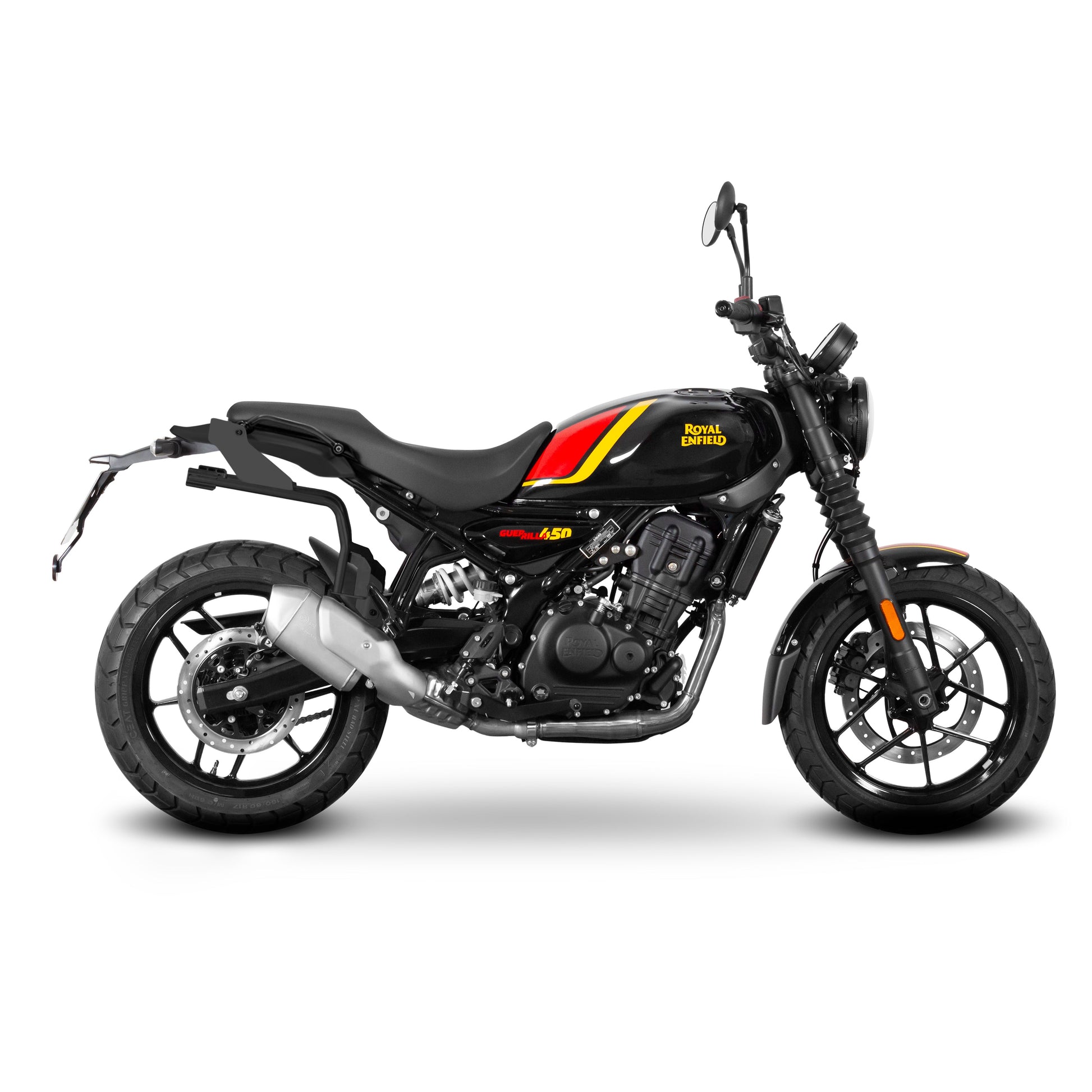 3P sistemos šoninio krepšio tvirtinimo rinkinys ROYAL ENFIELD GUERRILLA 450