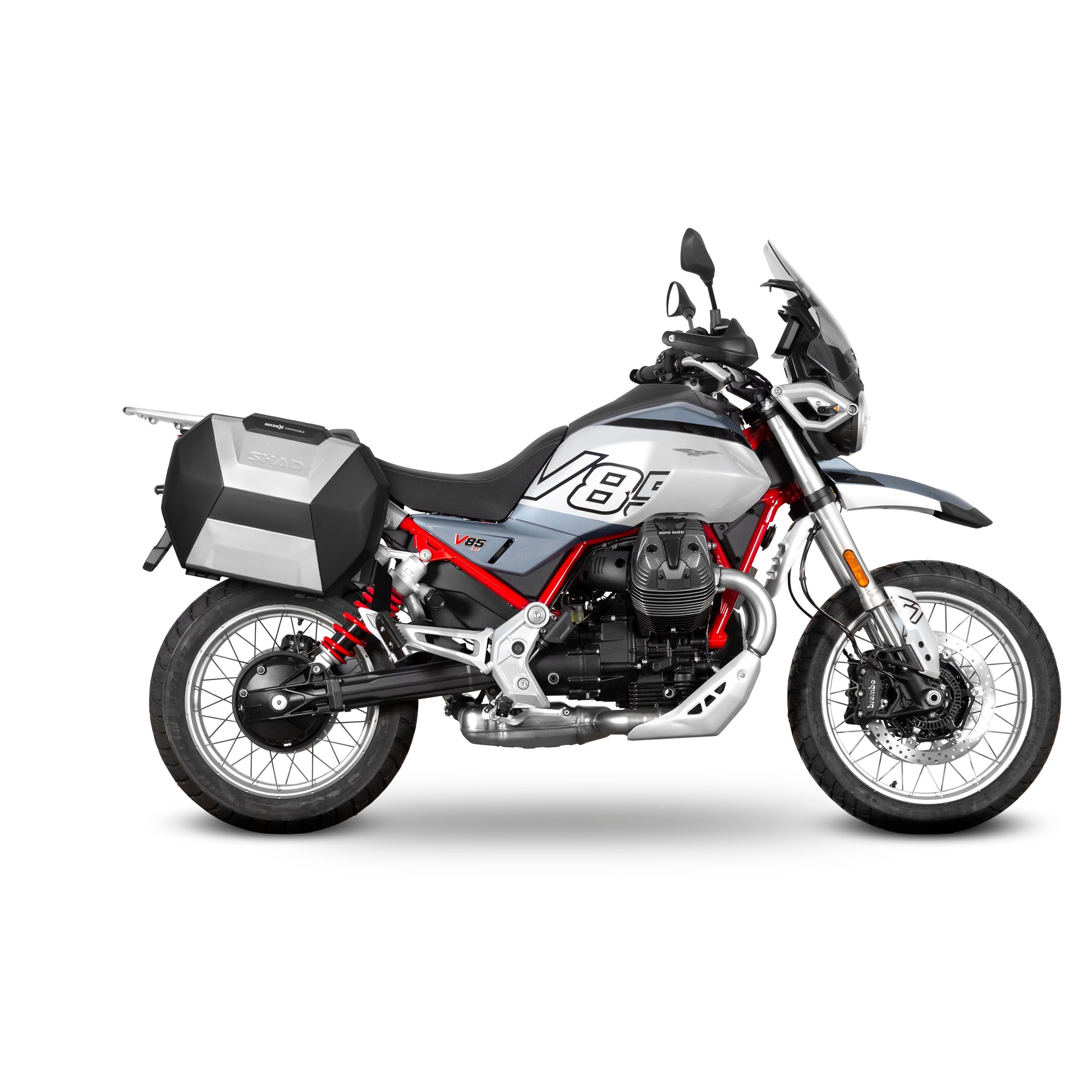 3P sistemos šoninio krepšio tvirtinimo rinkinys MOTO GUZZI V85 TT/ V85 TT TRAVEL