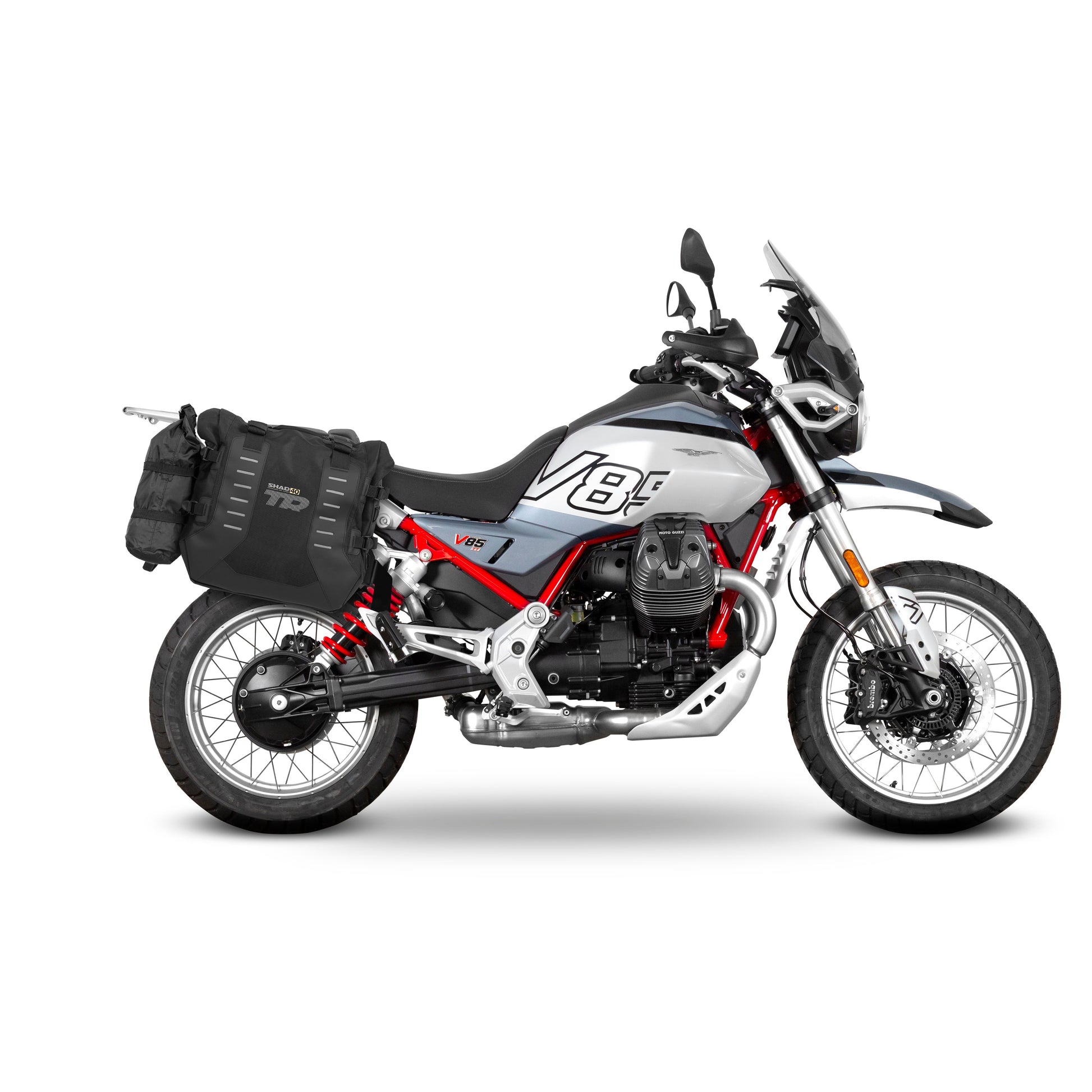3P sistemos šoninio krepšio tvirtinimo rinkinys MOTO GUZZI V85 TT/ V85 TT TRAVEL