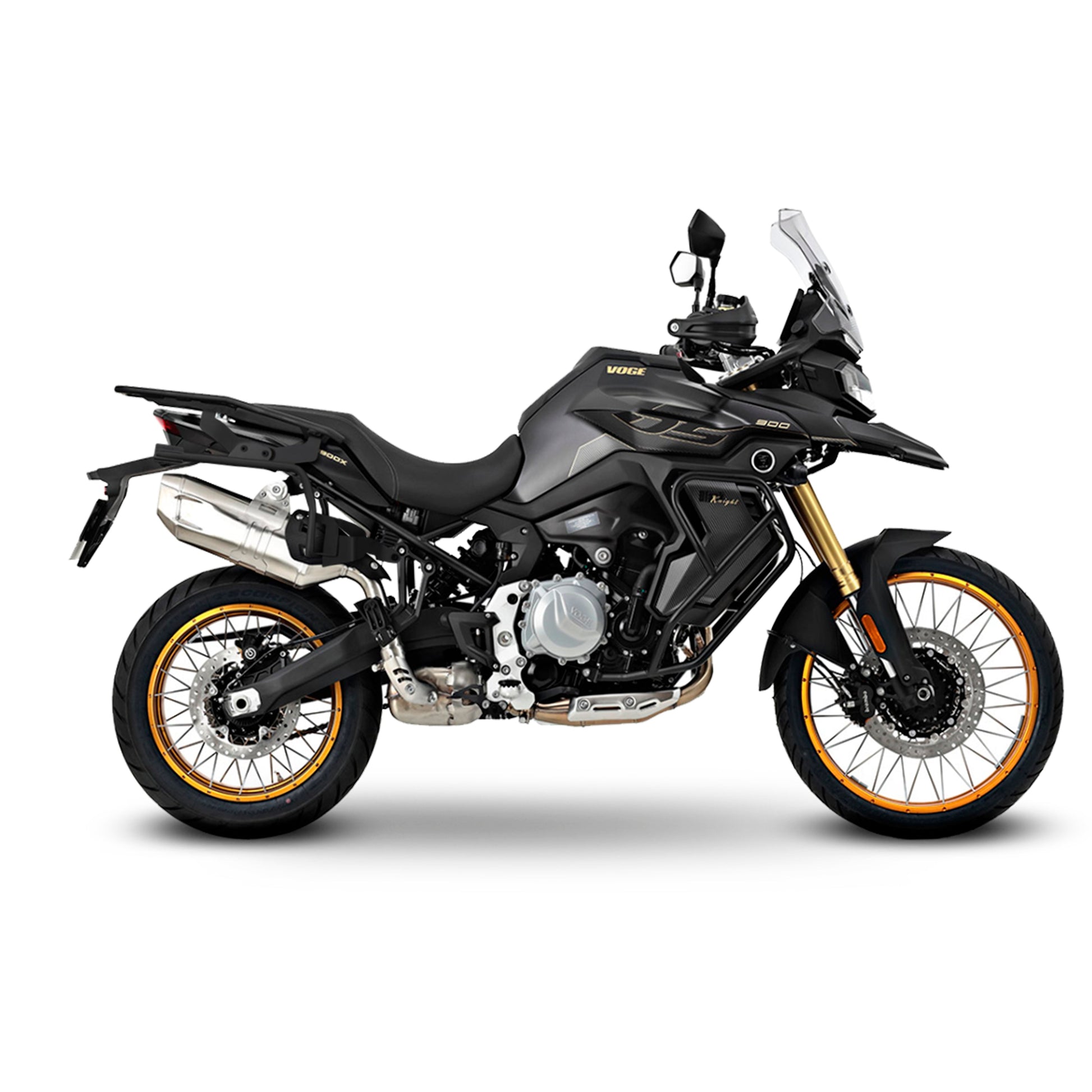 3P sistemos šoninio krepšio tvirtinimo rinkinys VOGE 900 DSX / BLACK KNIGHT