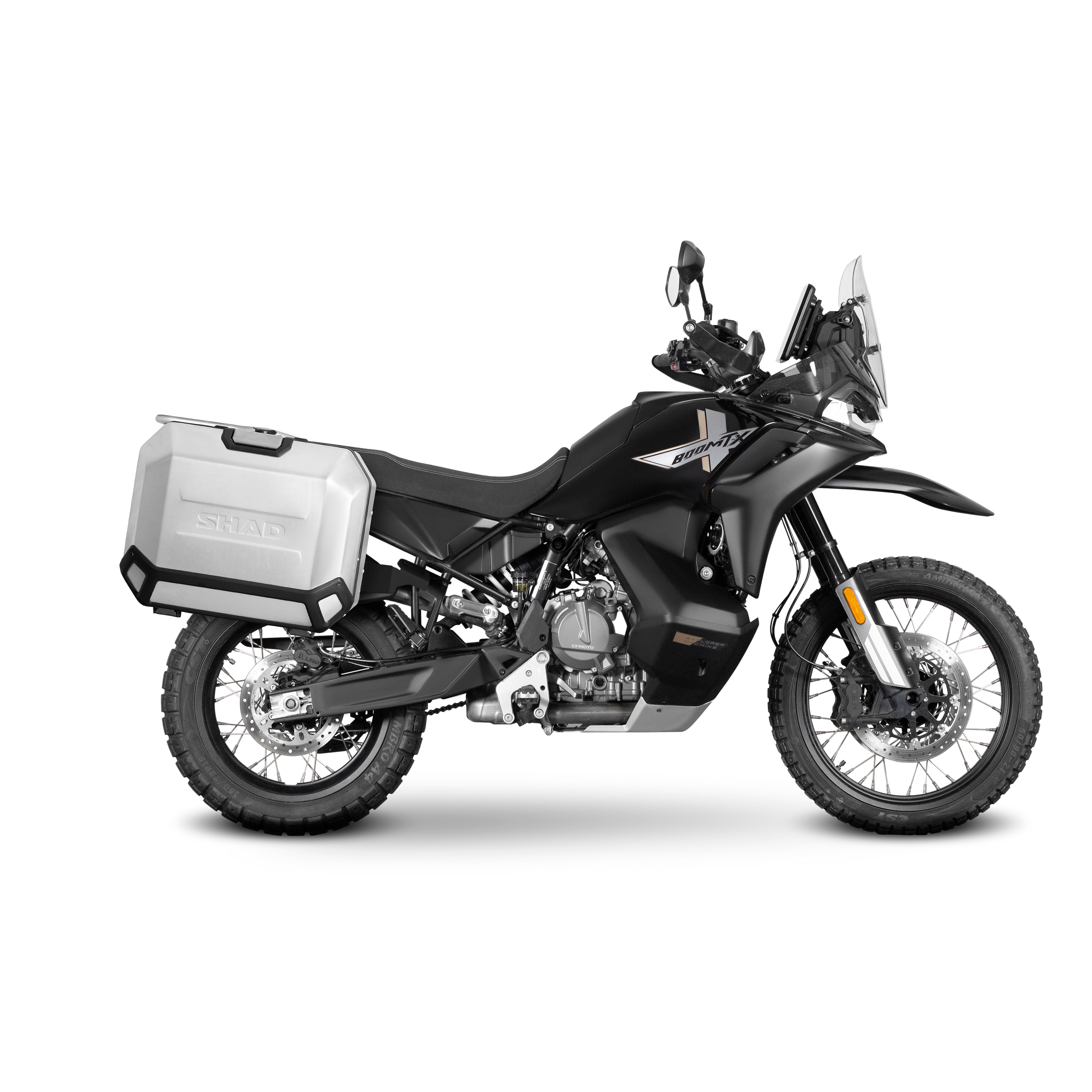 4P sistemos šoninio krepšio tvirtinimo rinkinys CF MOTO 800 MTX