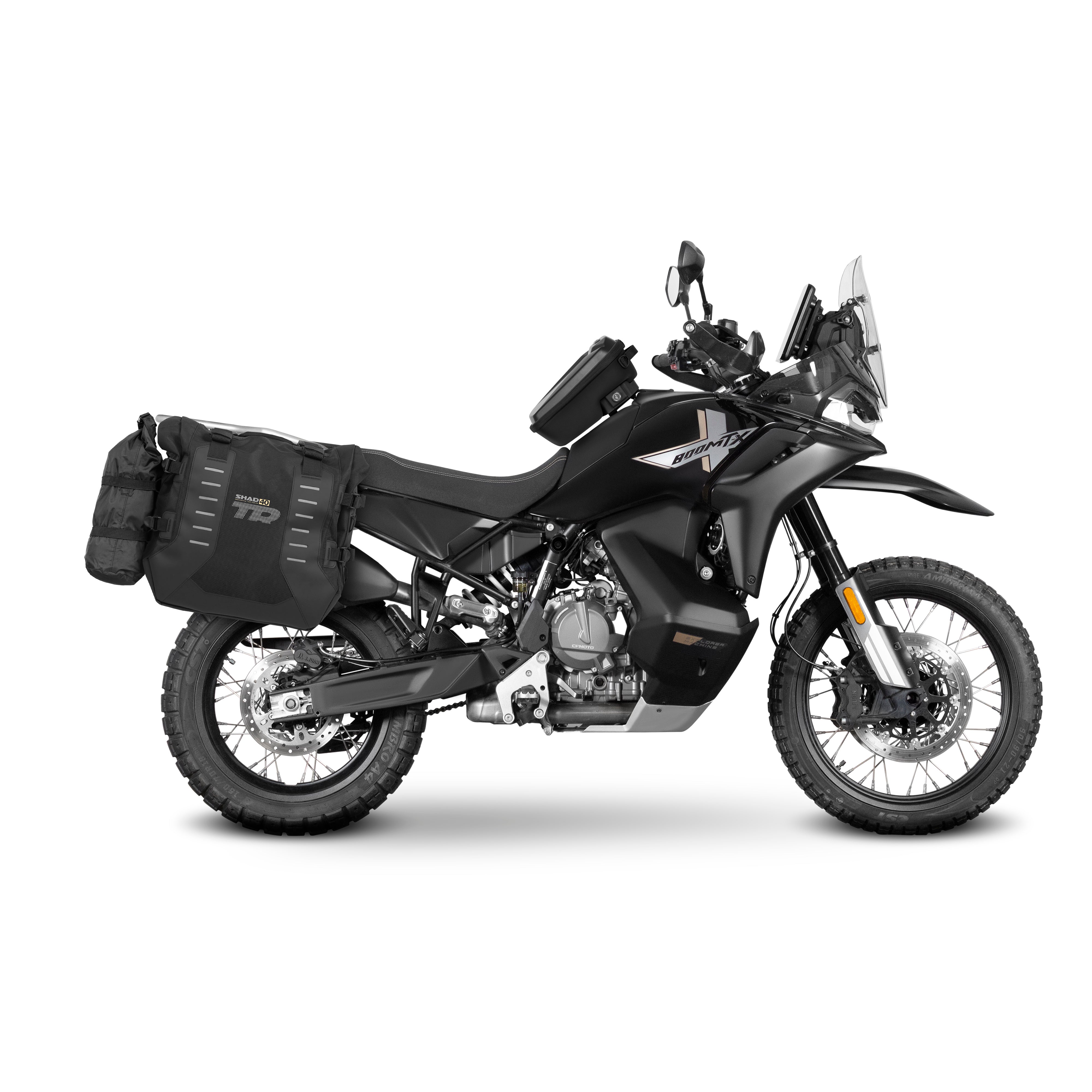4P sistemos šoninio krepšio tvirtinimo rinkinys CF MOTO 800 MTX