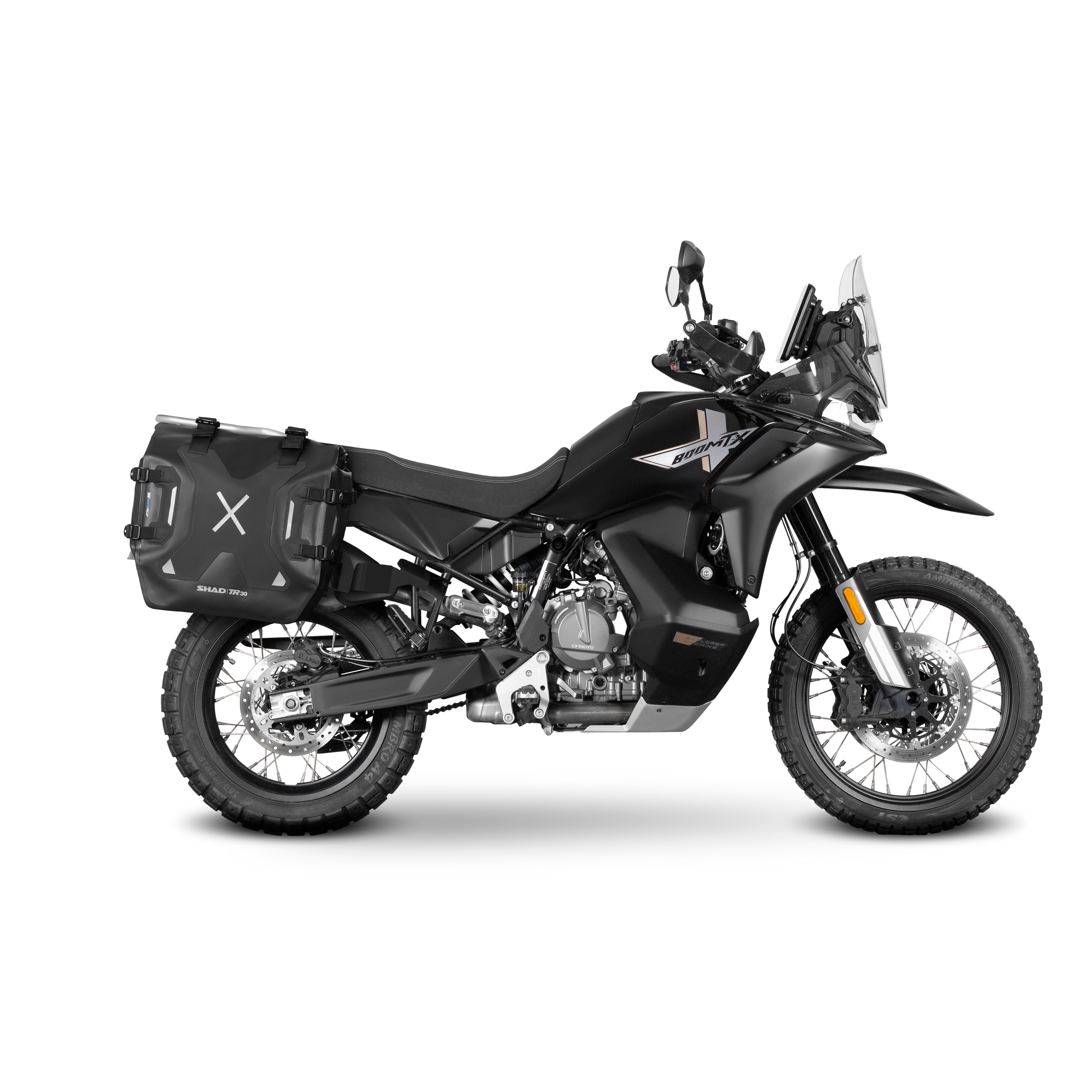 4P sistemos šoninio krepšio tvirtinimo rinkinys CF MOTO 800 MTX