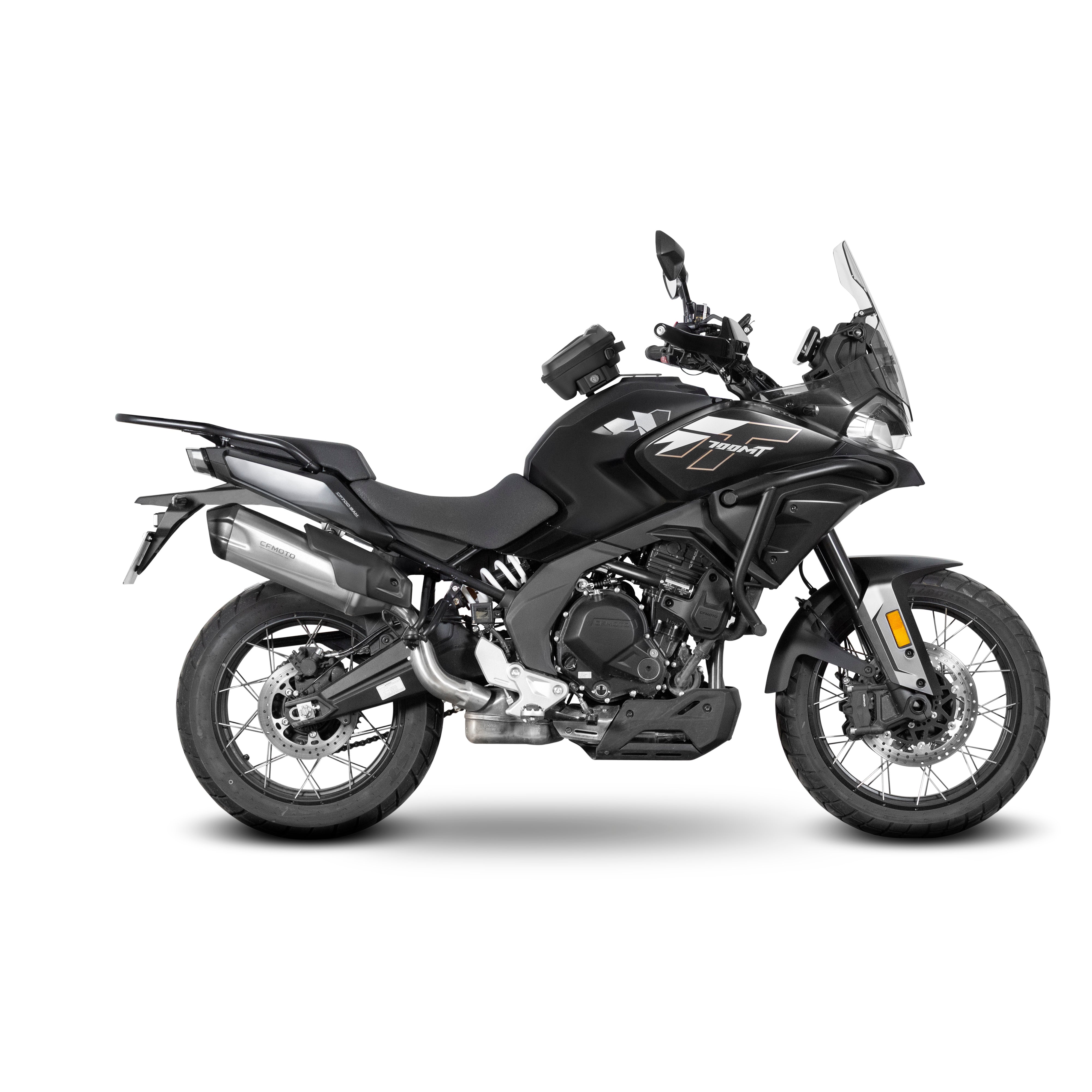 Click System kuro bako krepšys tvirtinimo rinkinys CF MOTO 450MT / 700MT