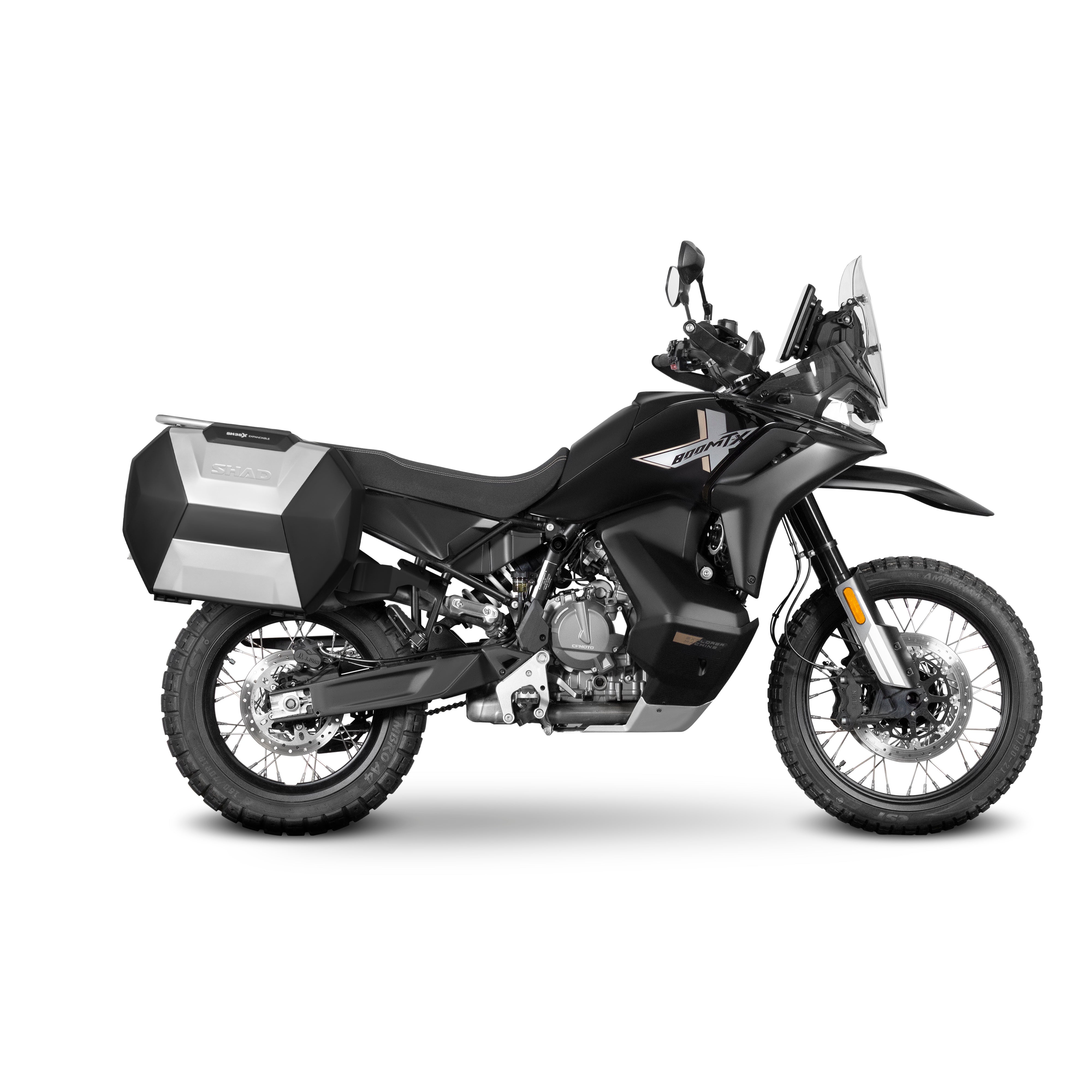 3P sistemos šoninio krepšio tvirtinimo rinkinys CF MOTO 800 MTX