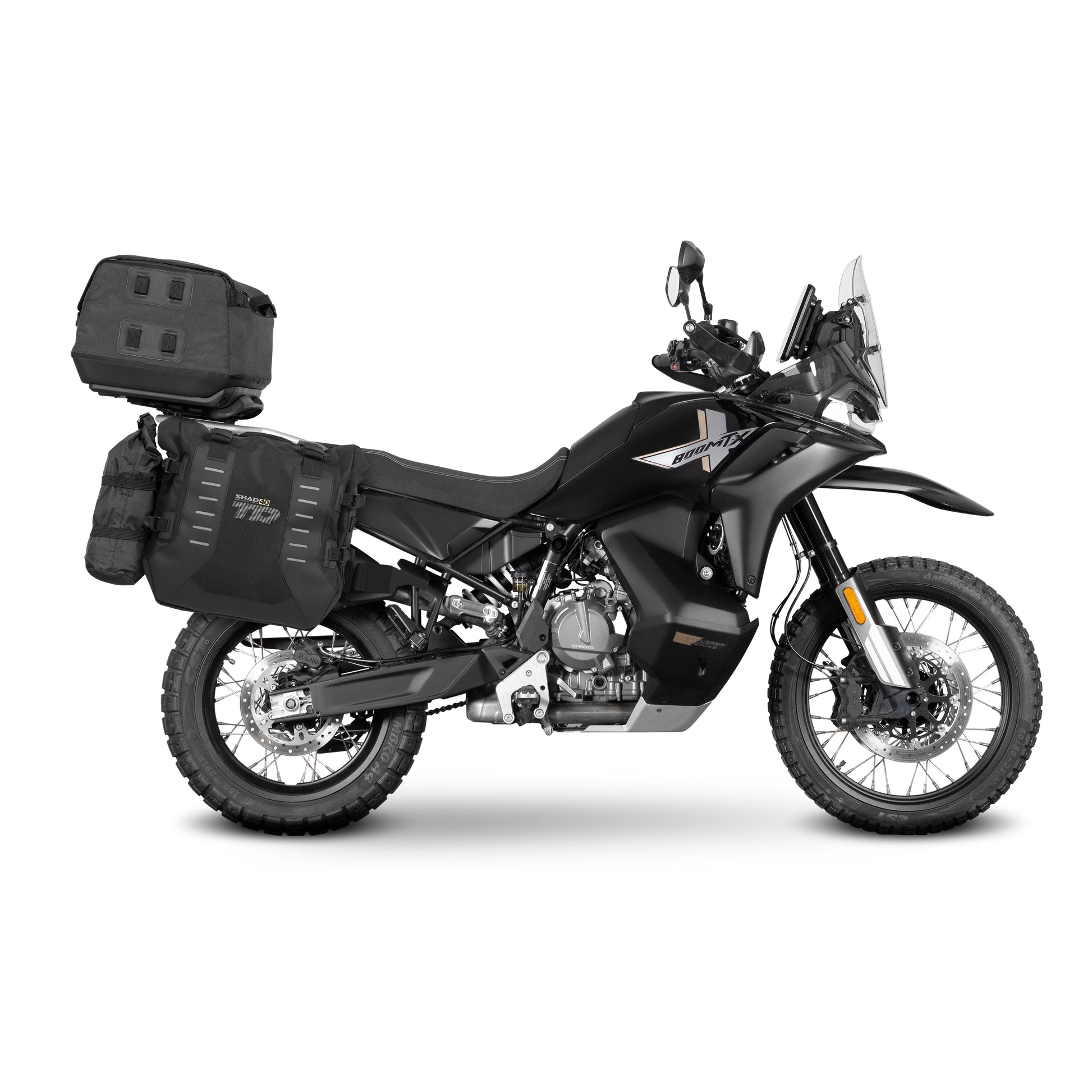 3P sistemos šoninio krepšio tvirtinimo rinkinys CF MOTO 800 MTX