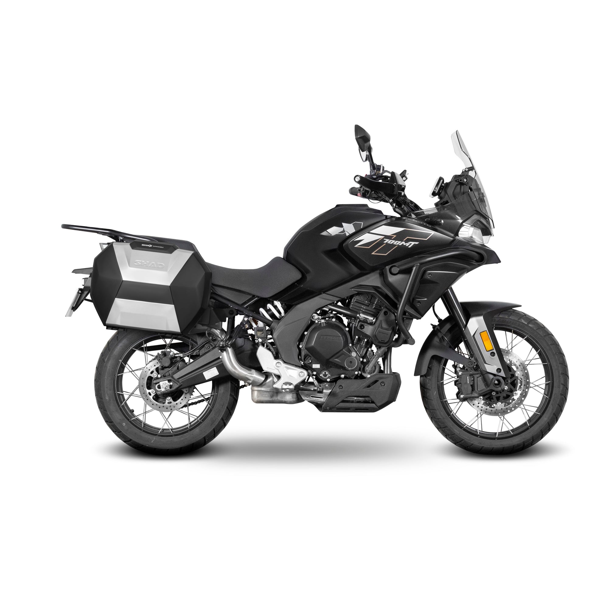 4P sistemos šoninio krepšio tvirtinimo rinkinys CF MOTO 700 MT