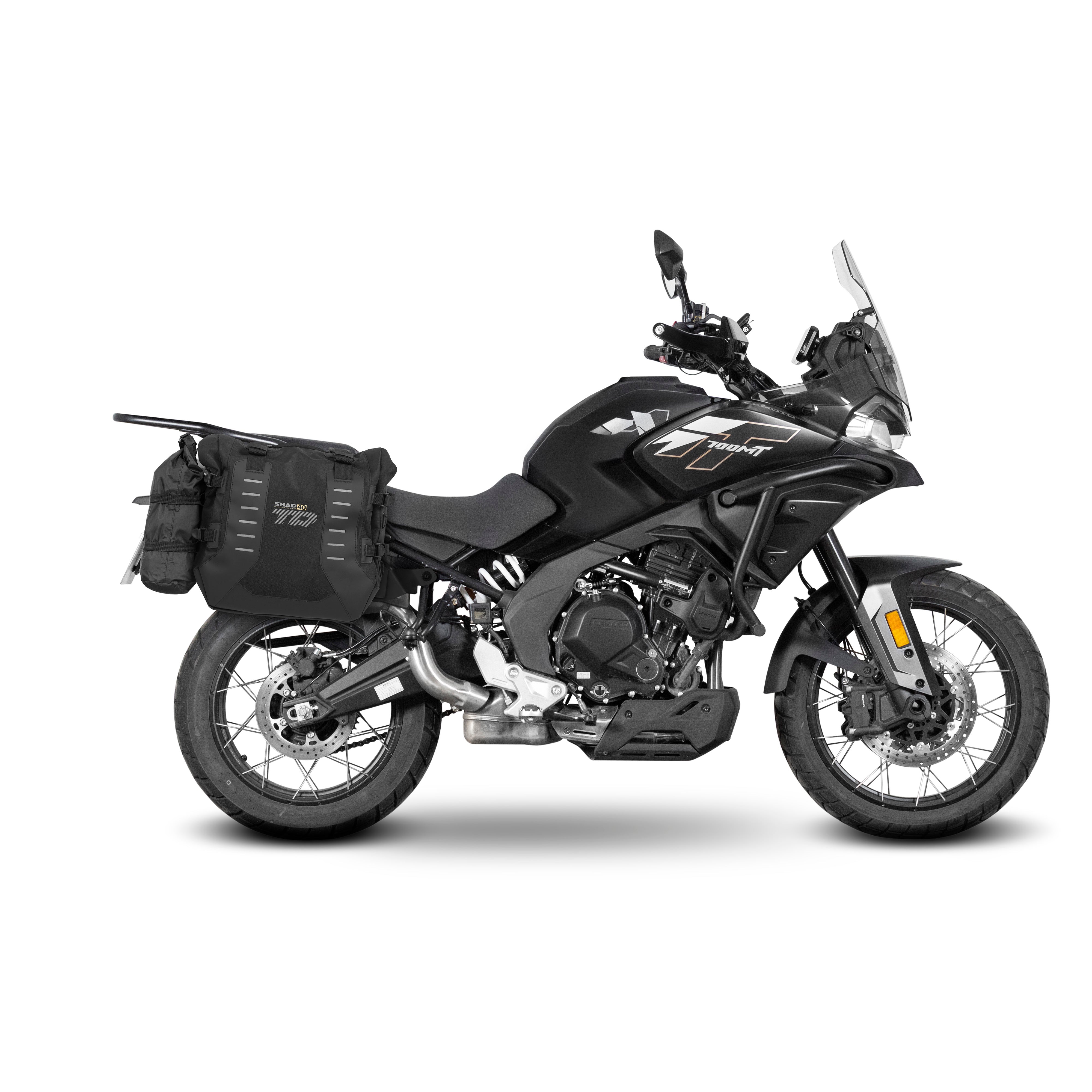 4P sistemos šoninio krepšio tvirtinimo rinkinys CF MOTO 700 MT