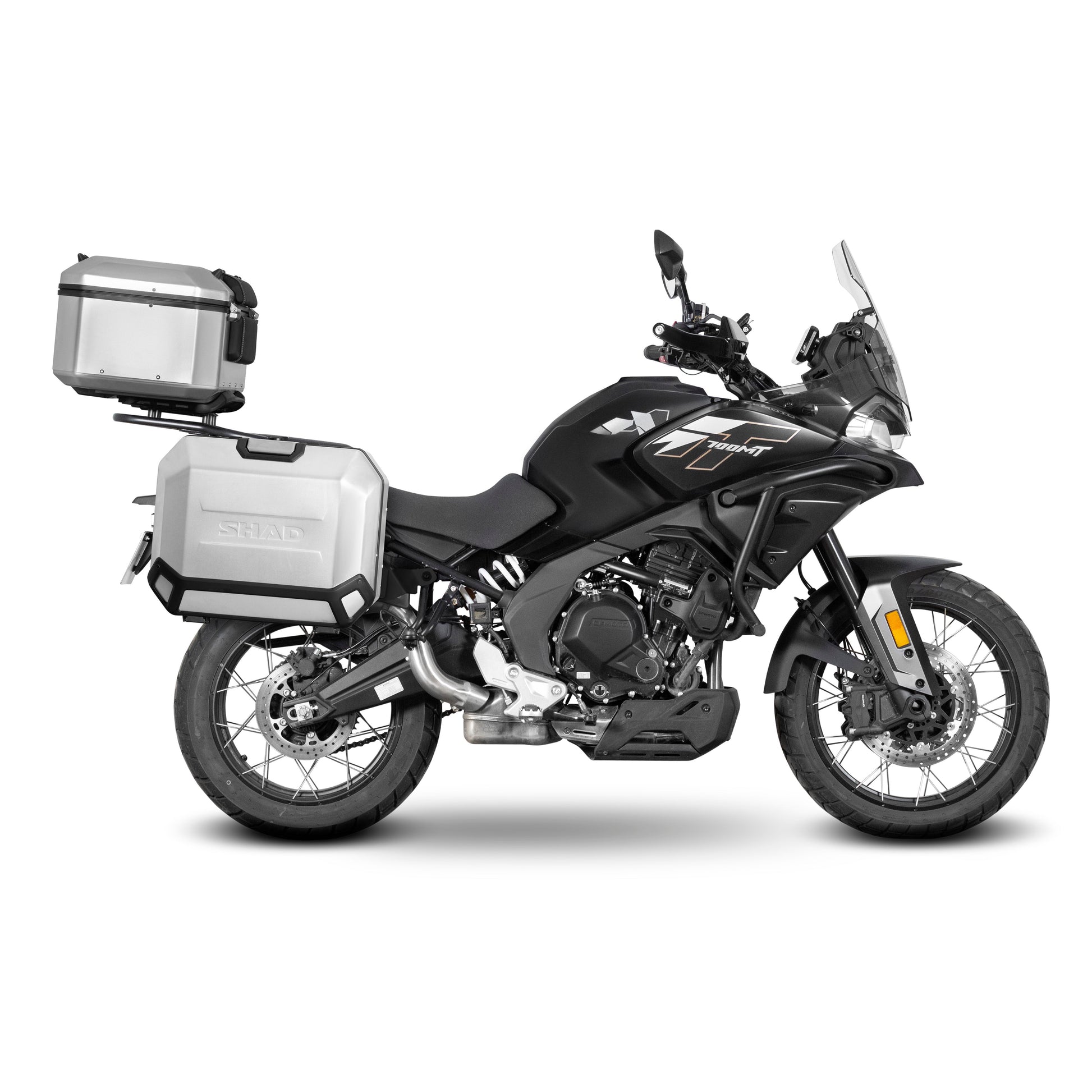 4P sistemos šoninio krepšio tvirtinimo rinkinys CF MOTO 700 MT
