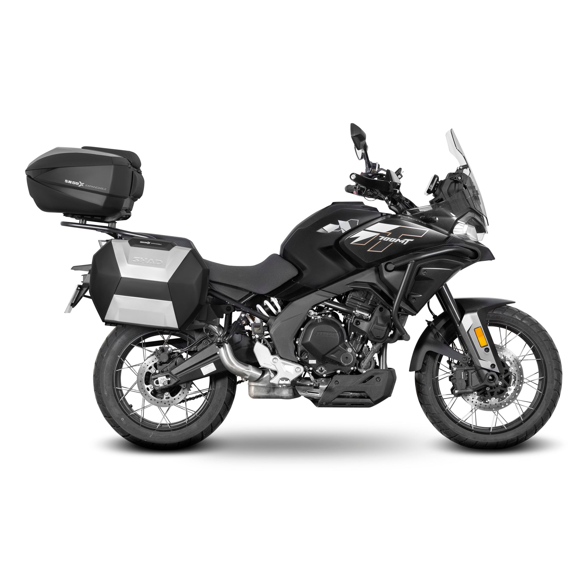 4P sistemos šoninio krepšio tvirtinimo rinkinys CF MOTO 700 MT