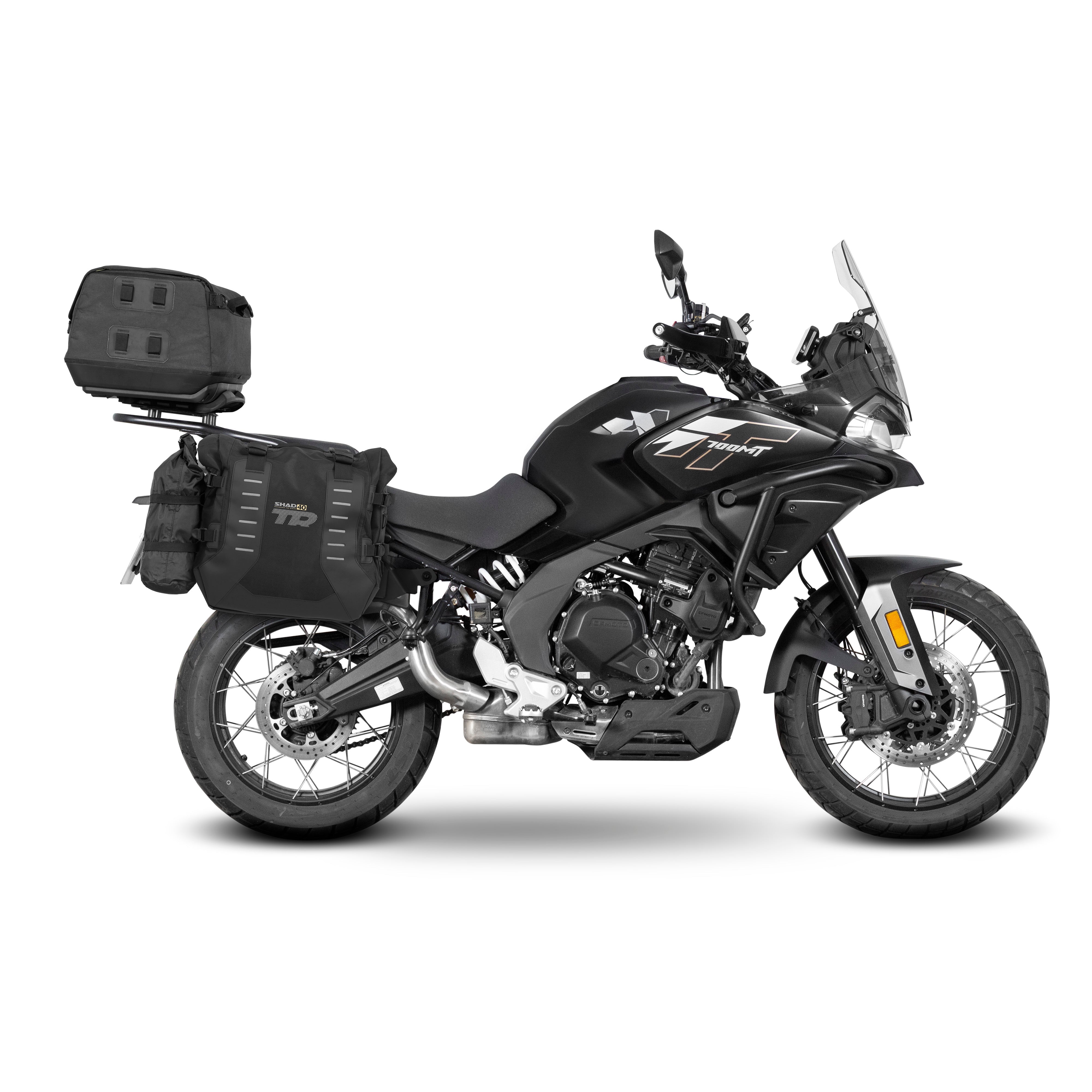 4P sistemos šoninio krepšio tvirtinimo rinkinys CF MOTO 700 MT