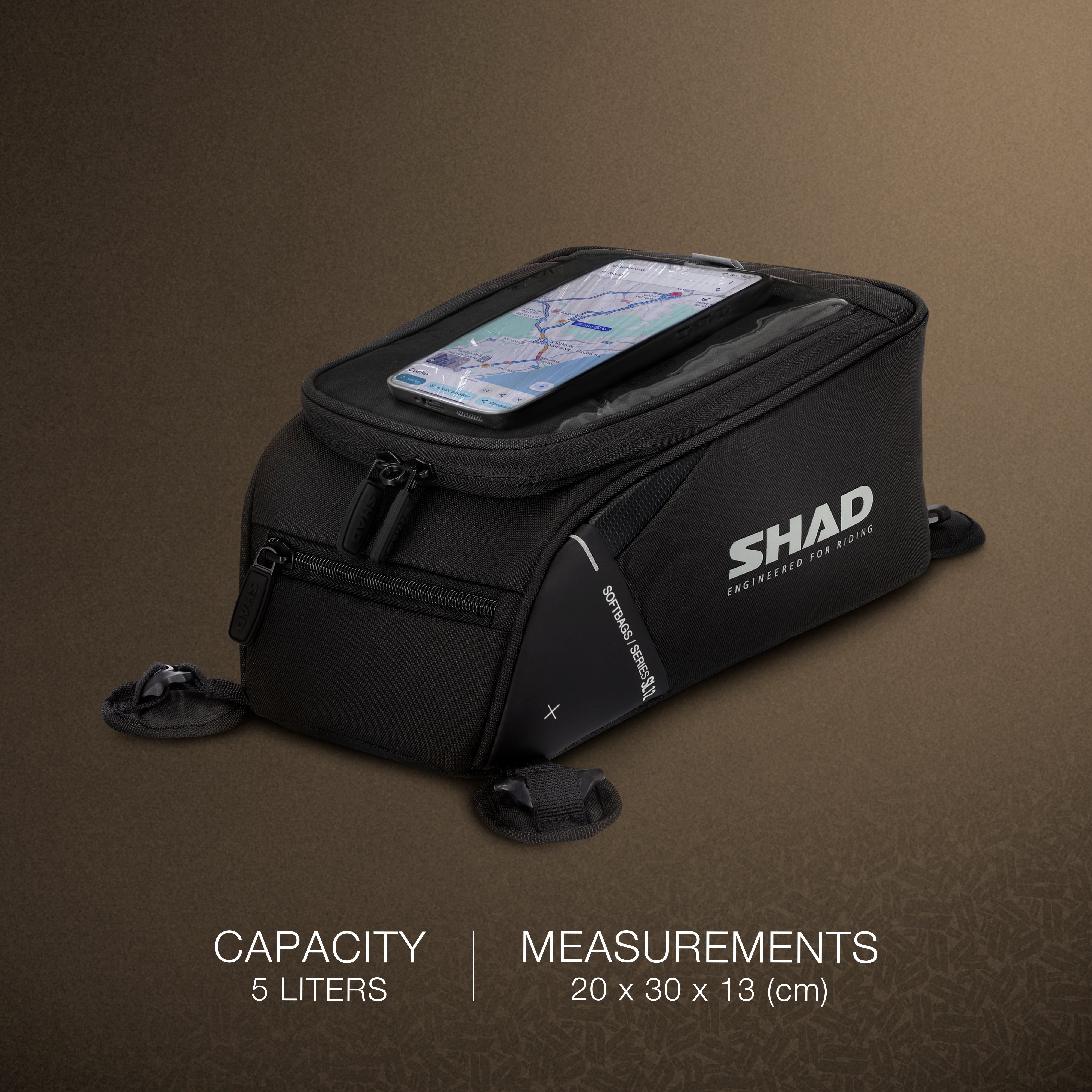 SL12M SMALL TANK BAG-MAGNETS