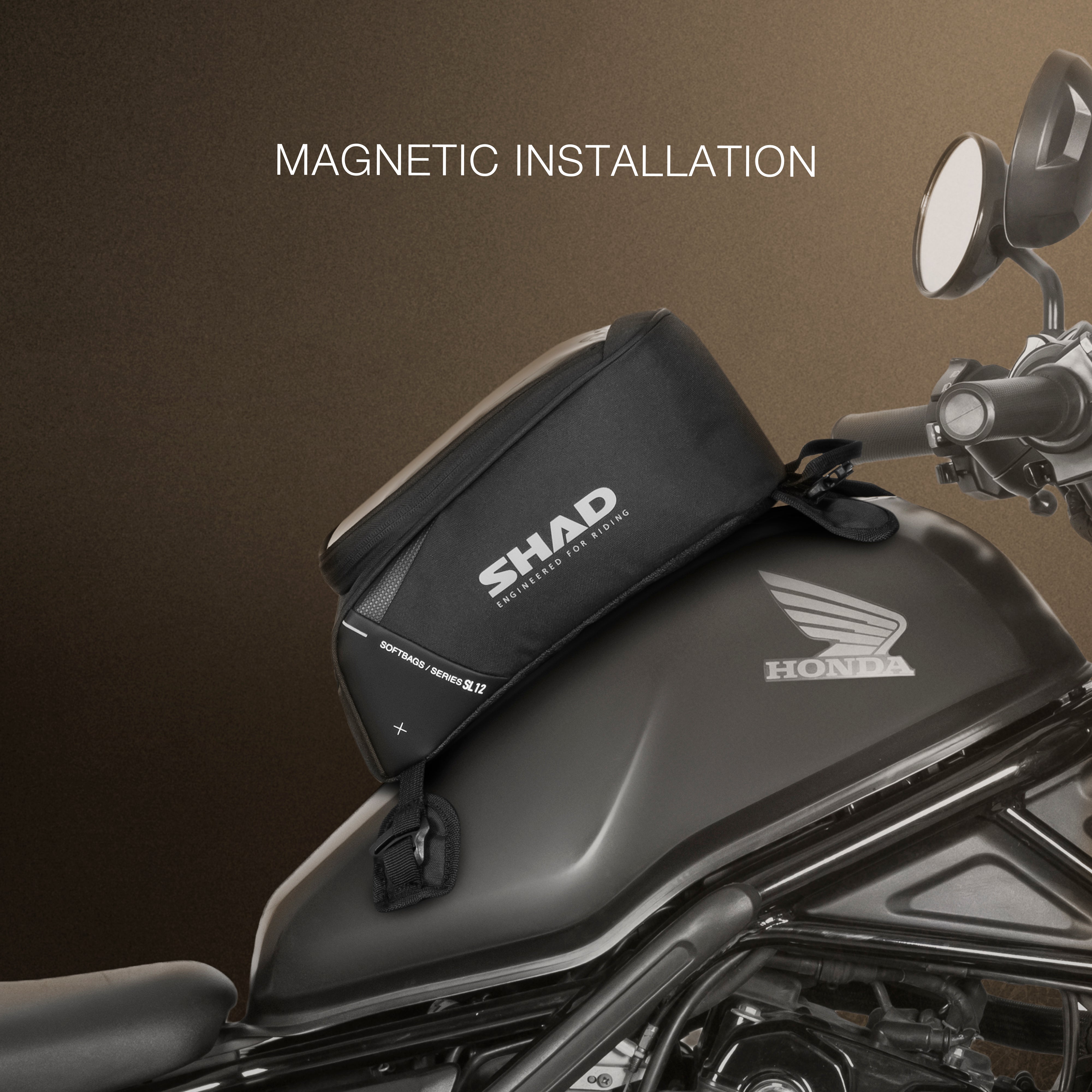 SL12M SMALL TANK BAG-MAGNETS