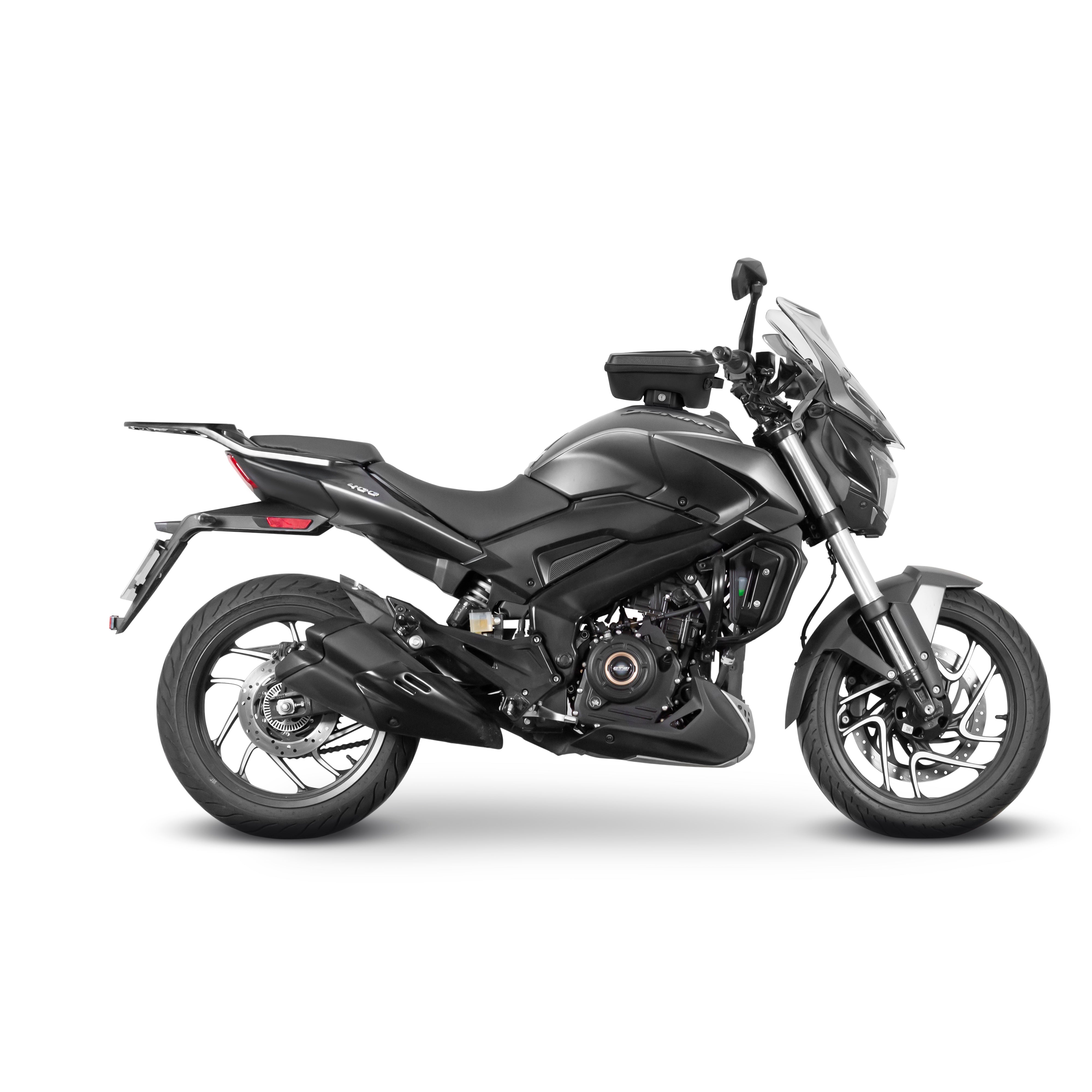 Click System kuro bako krepšys tvirtinimas BAJAJ PULSAR NS 125/PULSAR DOMINAR 400/PULSAR 400