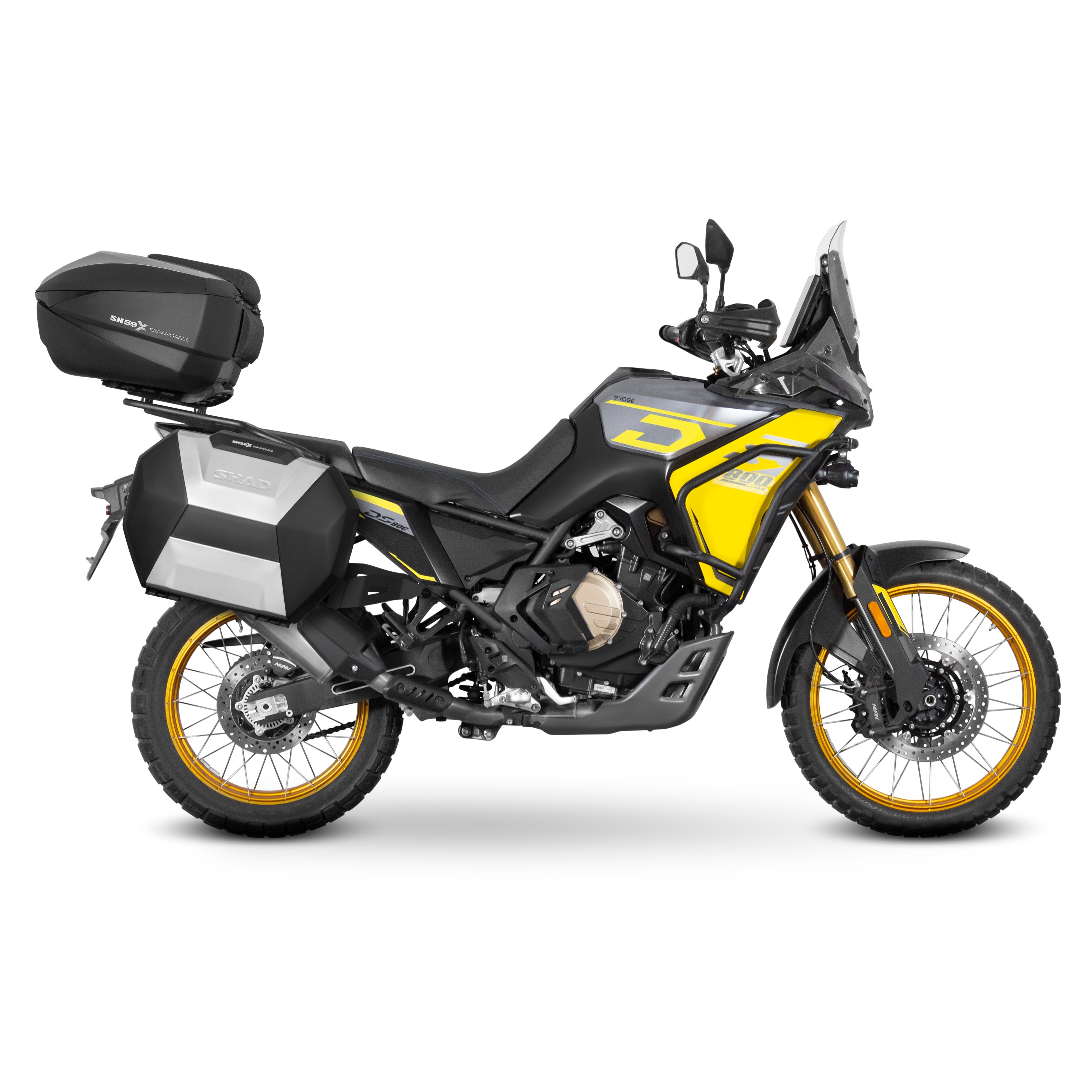 3P sistemos šoninio krepšio tvirtinimo rinkinys VOGE DS800 RALLY