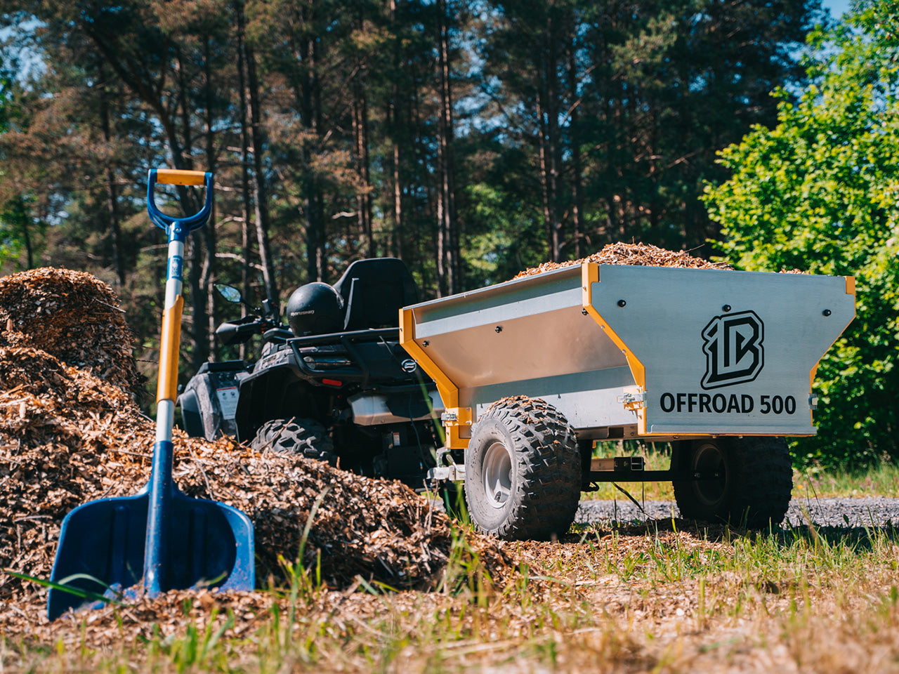 Priekaba Offroad 500 – ATV / UTV krovinių priekaba