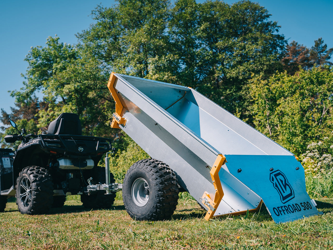 Priekaba Offroad 500 – ATV / UTV krovinių priekaba