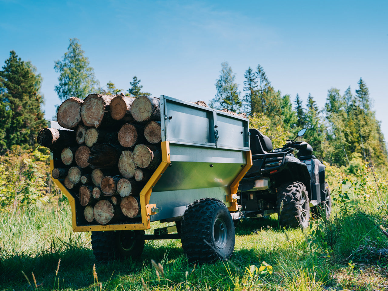 Priekaba Offroad 500 – ATV / UTV krovinių priekaba