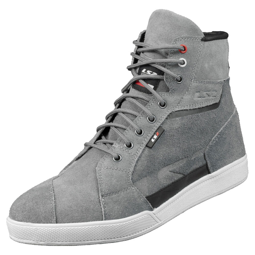 LS2 DOWNTOWN Man neperšlampami moto batai - Dark Grey