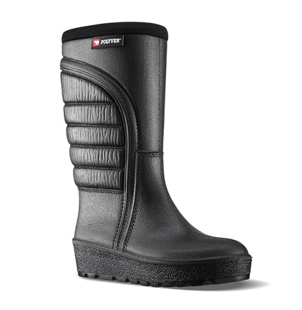 Batai vaikams POLYVER Winter Black jr.