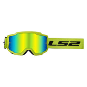 Akiniai LS2 CHARGER GOGGLE H-V Yellow/Iridium Visor