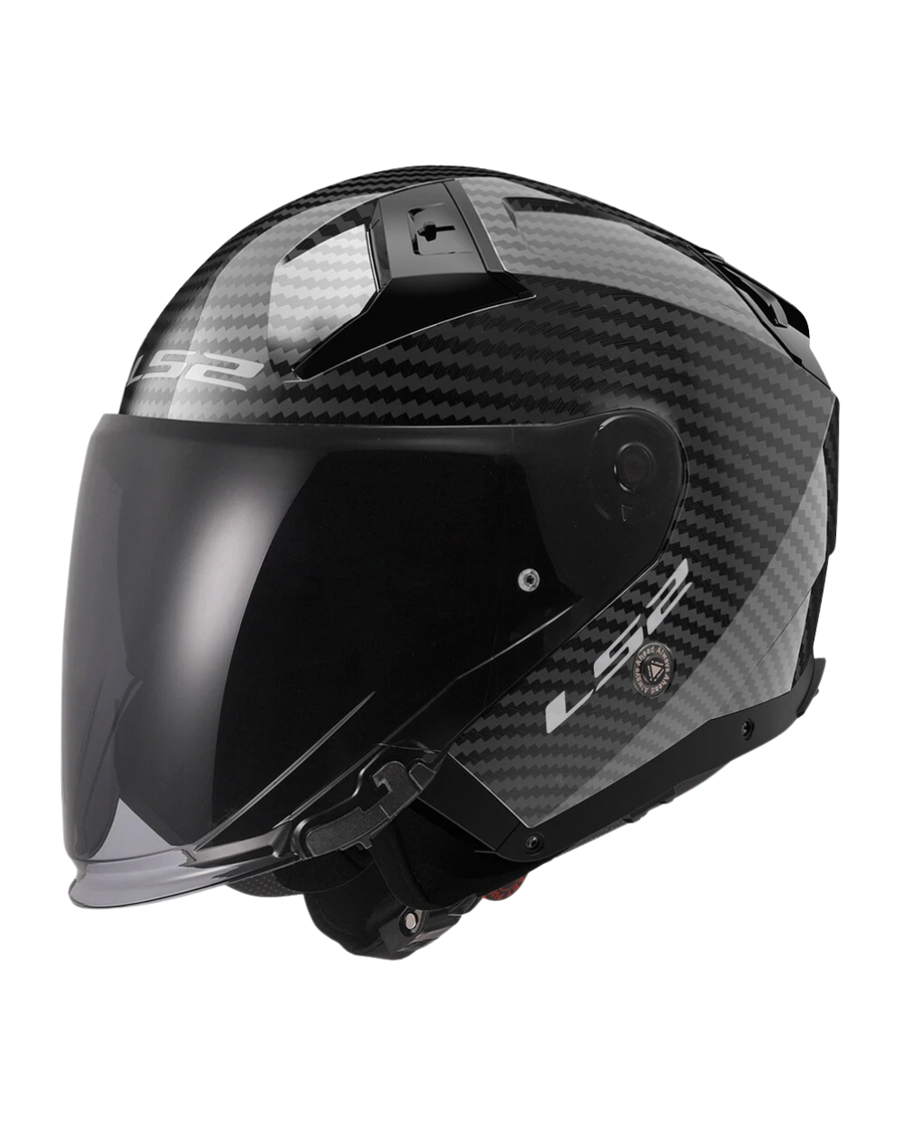 Open face helmets