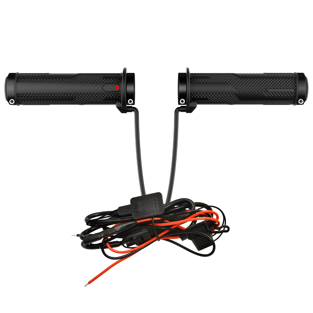 ATV LOCK-ON šildomos rankenėlės su nykščio šildytuvu 12 V – 22 mm