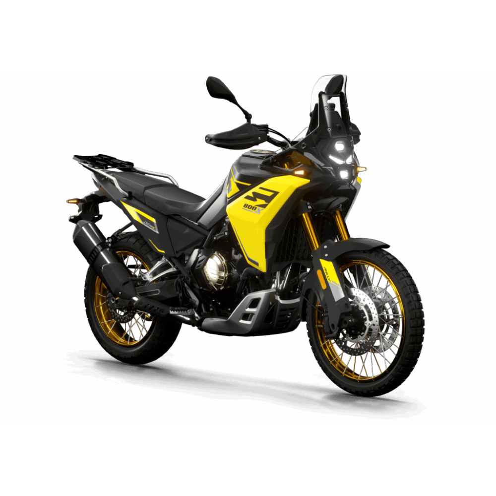 Motociklas Voge DS800X RALLY Yellow