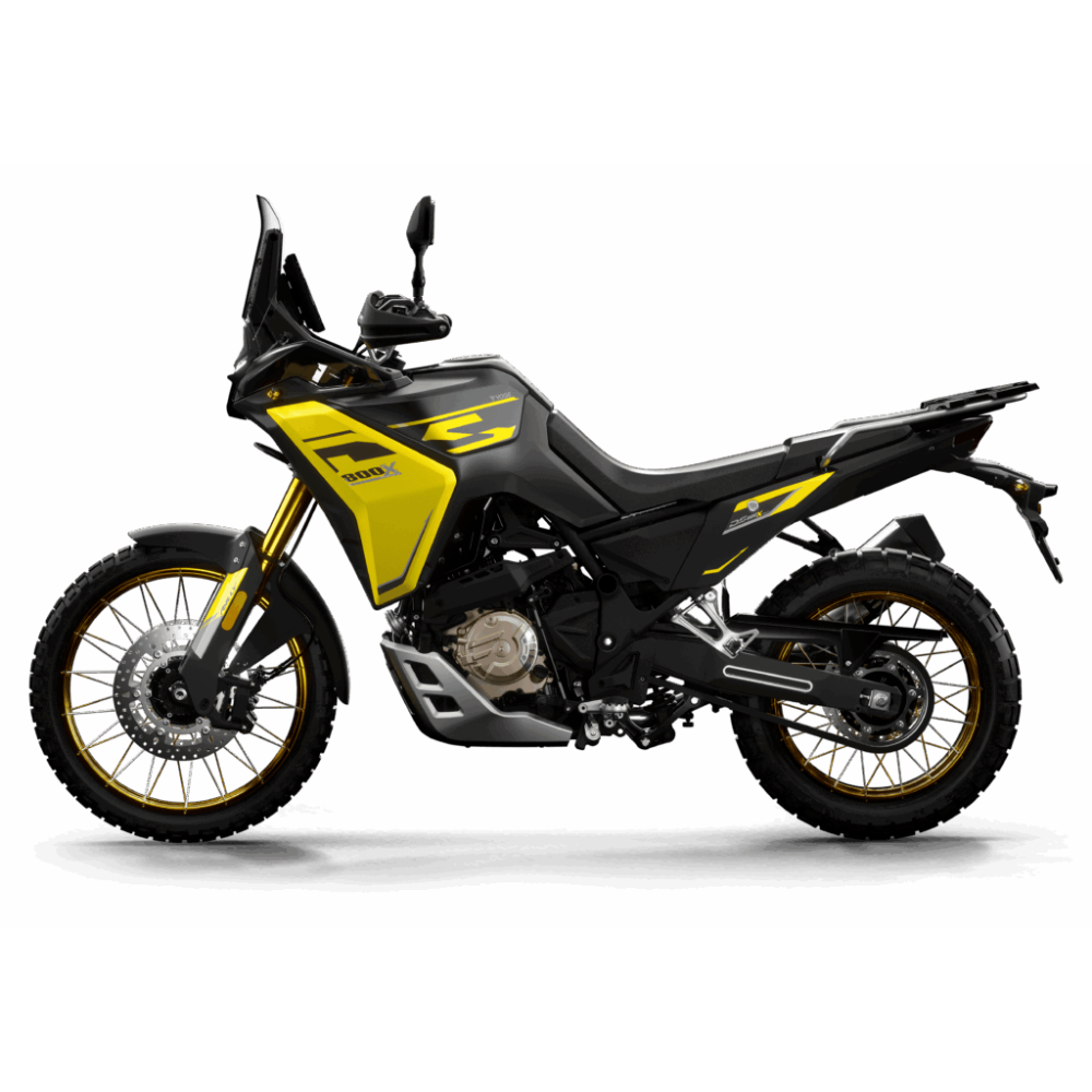 Motociklas Voge DS800X RALLY Yellow