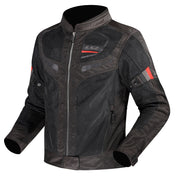 LS2 Garda Air Lady Moto Striukė - Black Red